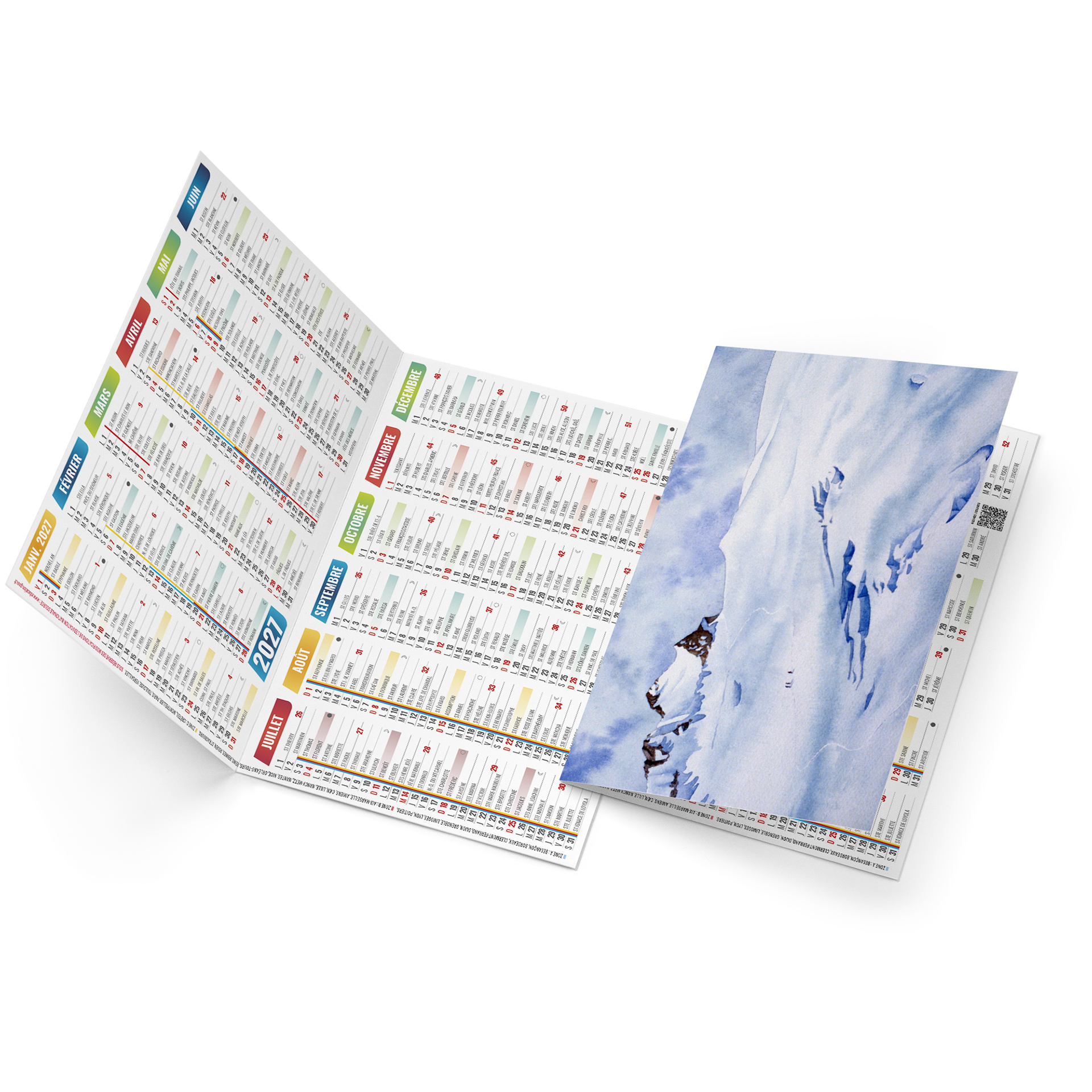 Marco 2027 – Calendrier avec logo - vue 3