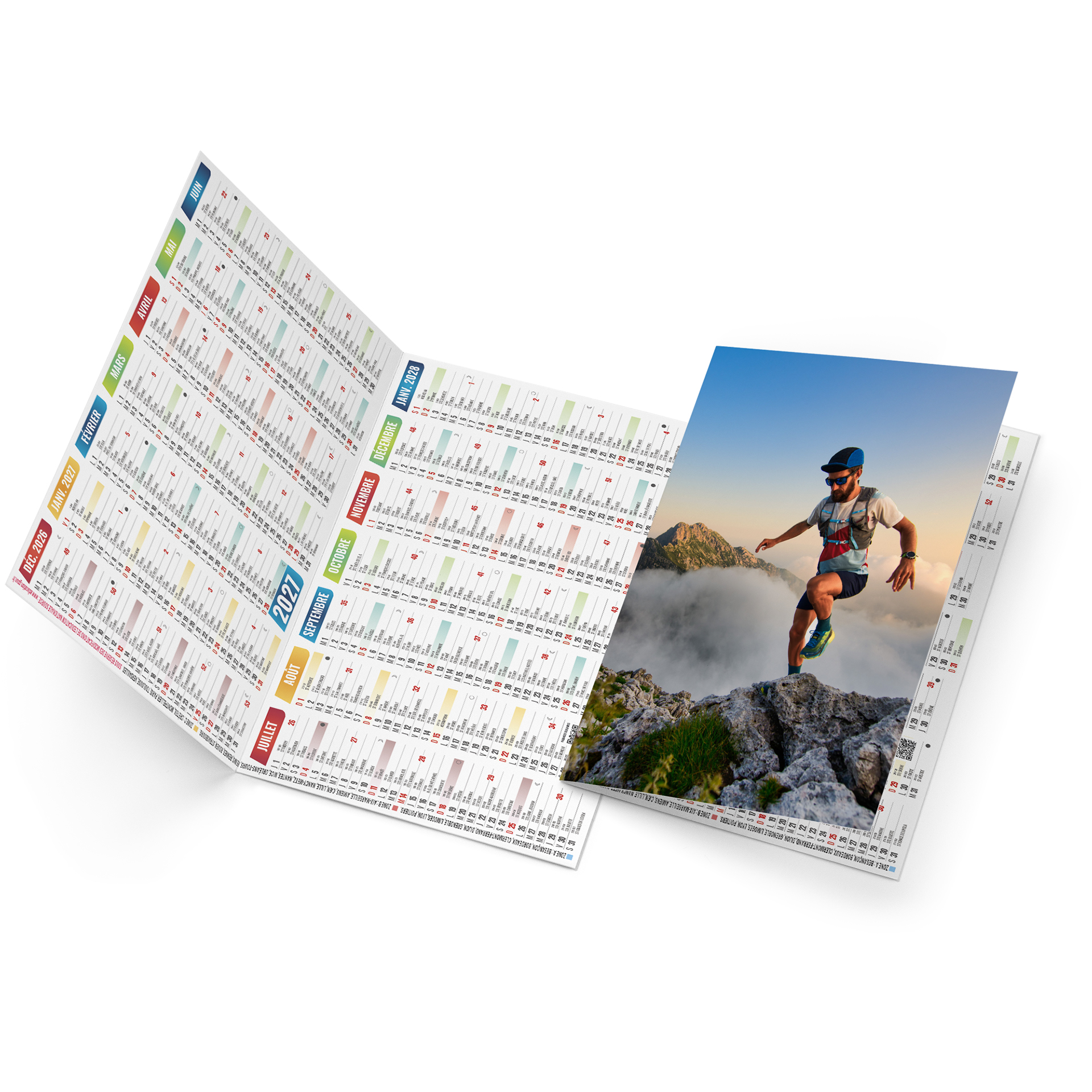 Philippe 2027 – Calendrier avec logo - vue 2