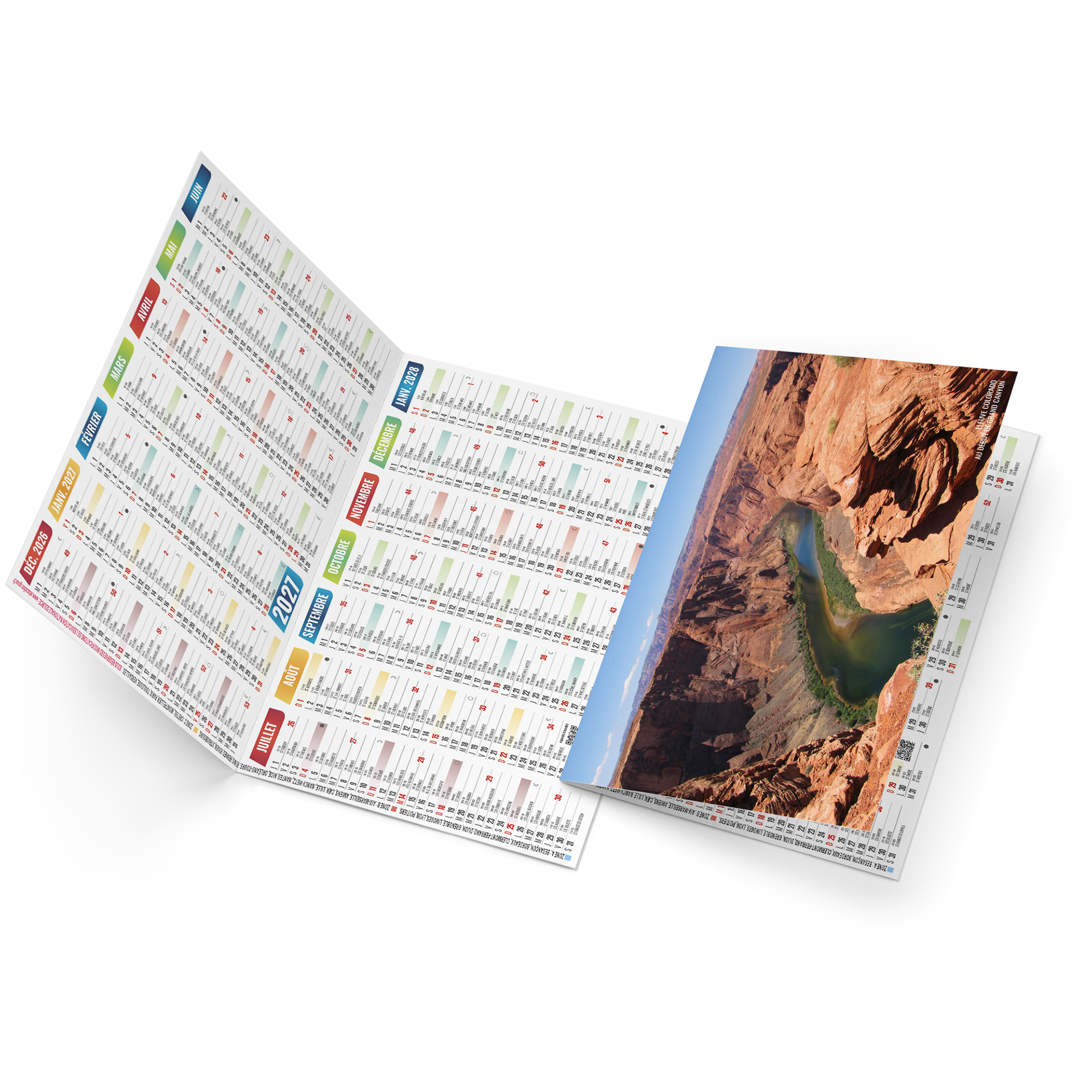 Roberto 2027 – Calendrier avec logo - vue 3