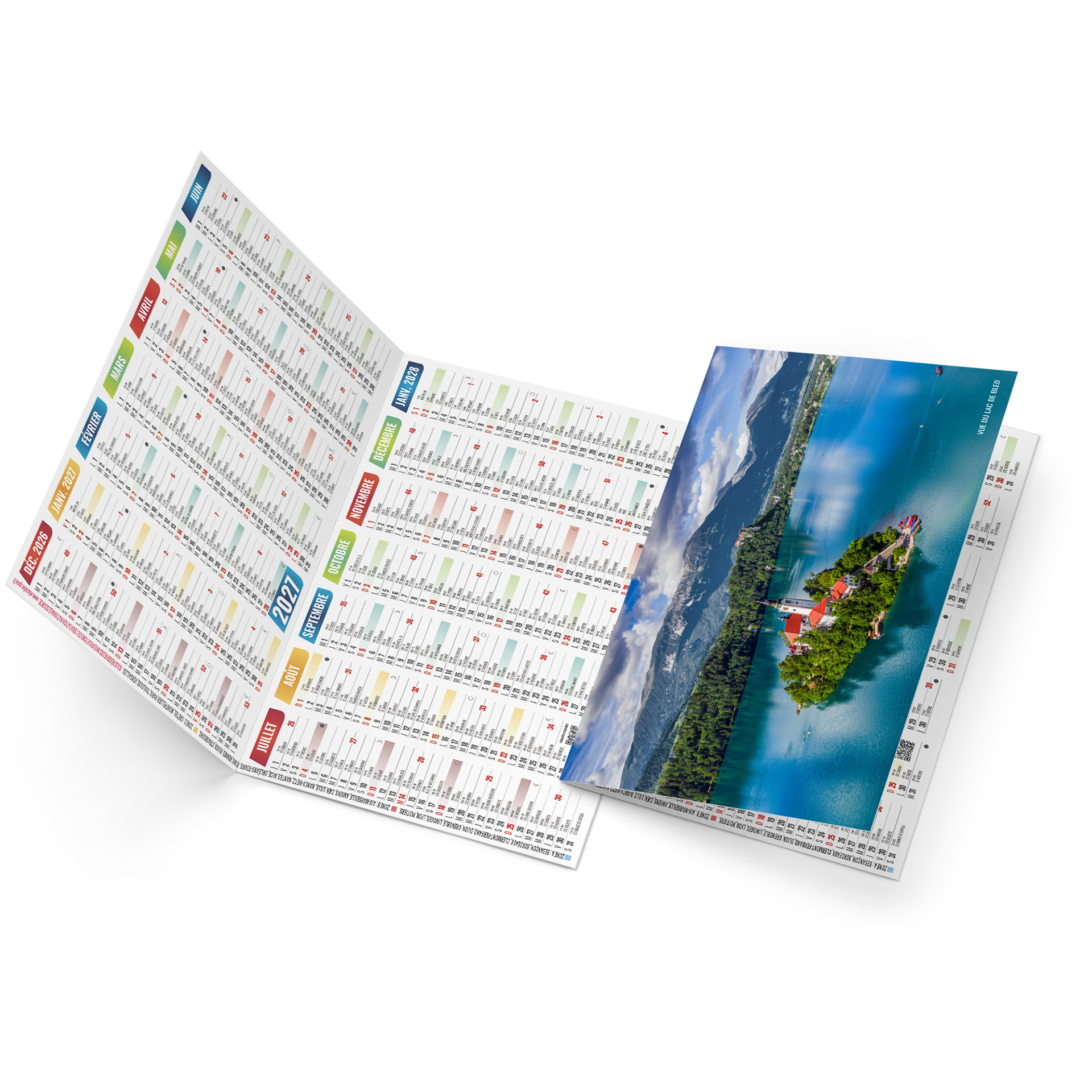 Roberto 2027 – Calendrier avec logo - vue 1