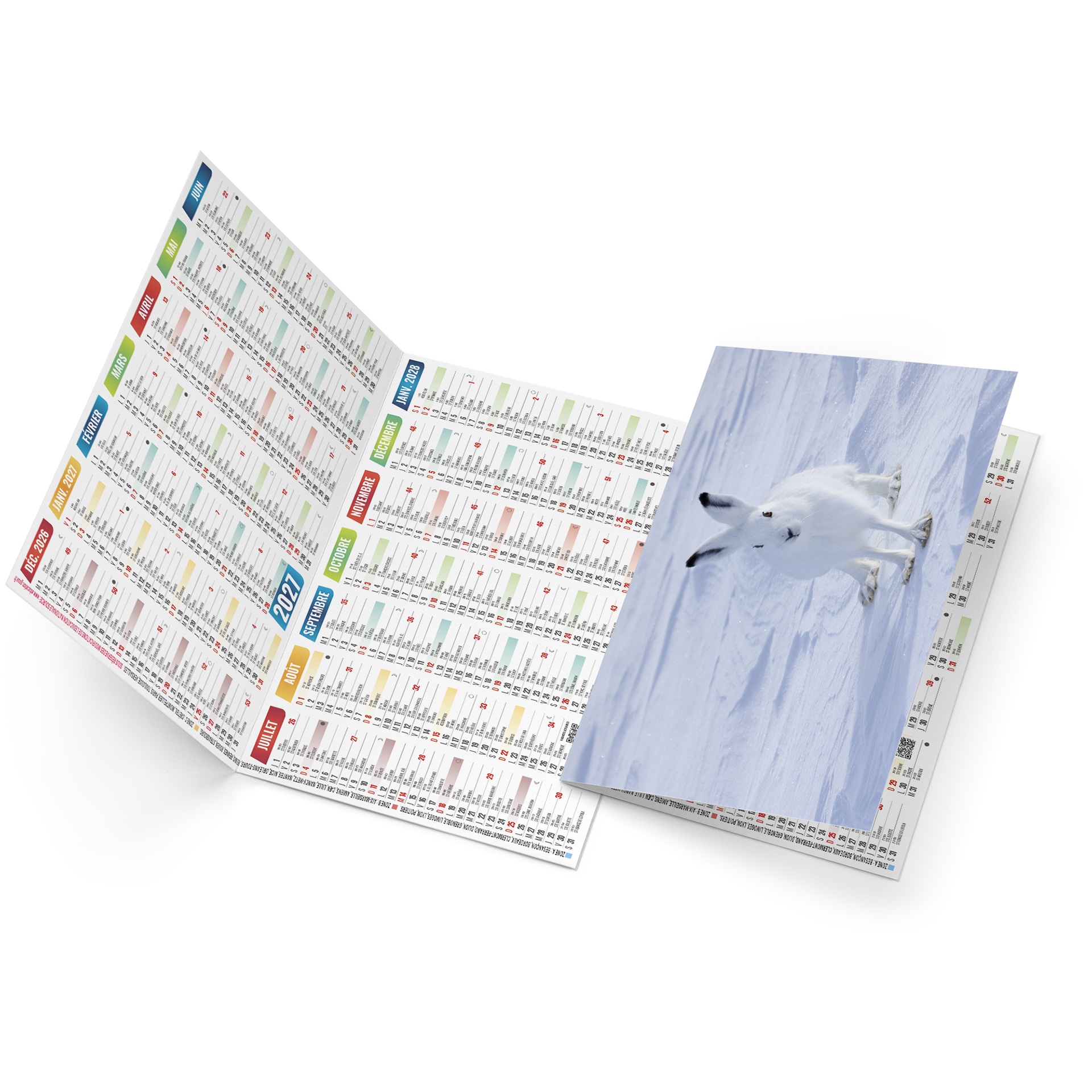 Tristan 2027 – Calendrier avec logo - vue 2