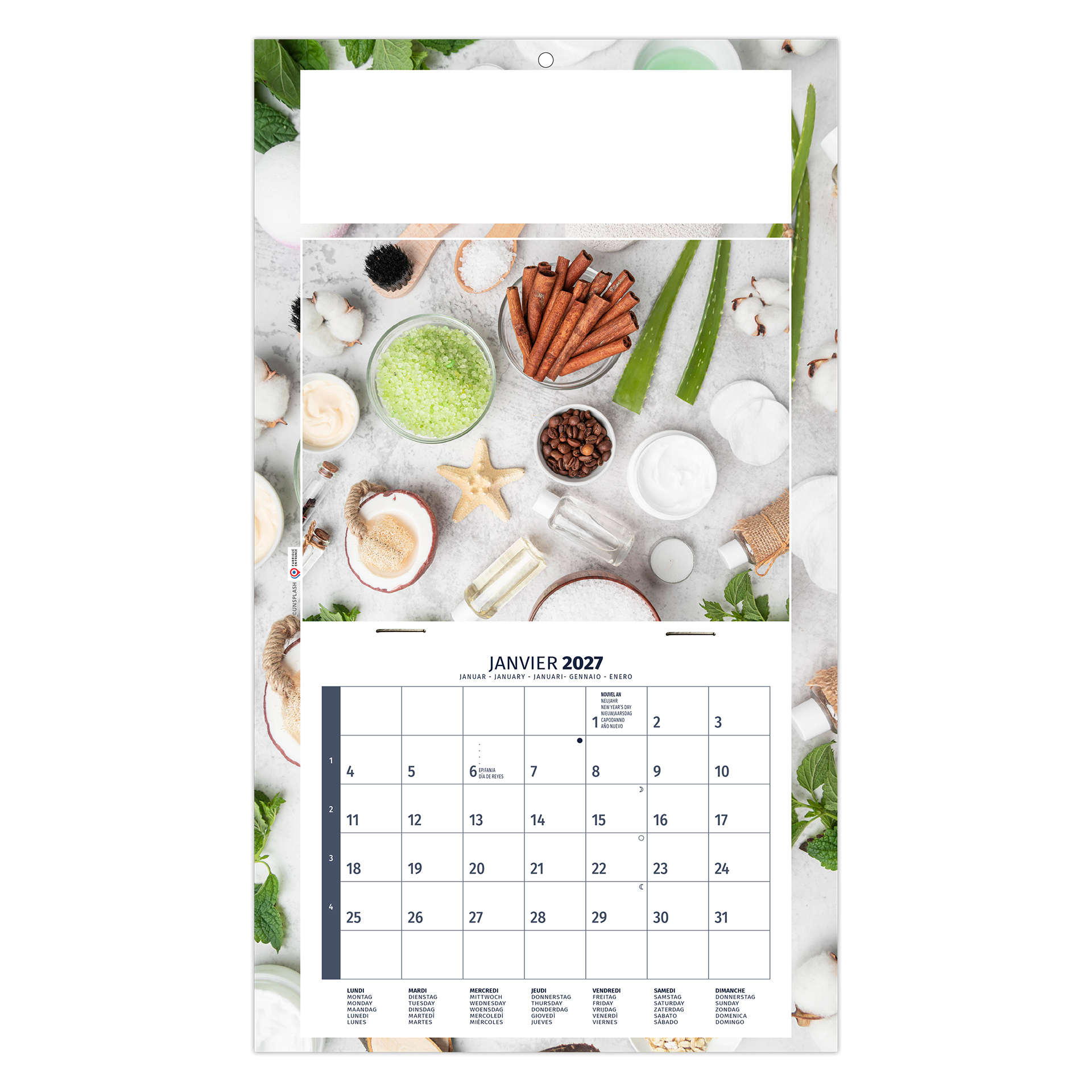 Diet 2027 – Calendrier avec logo - vue 2
