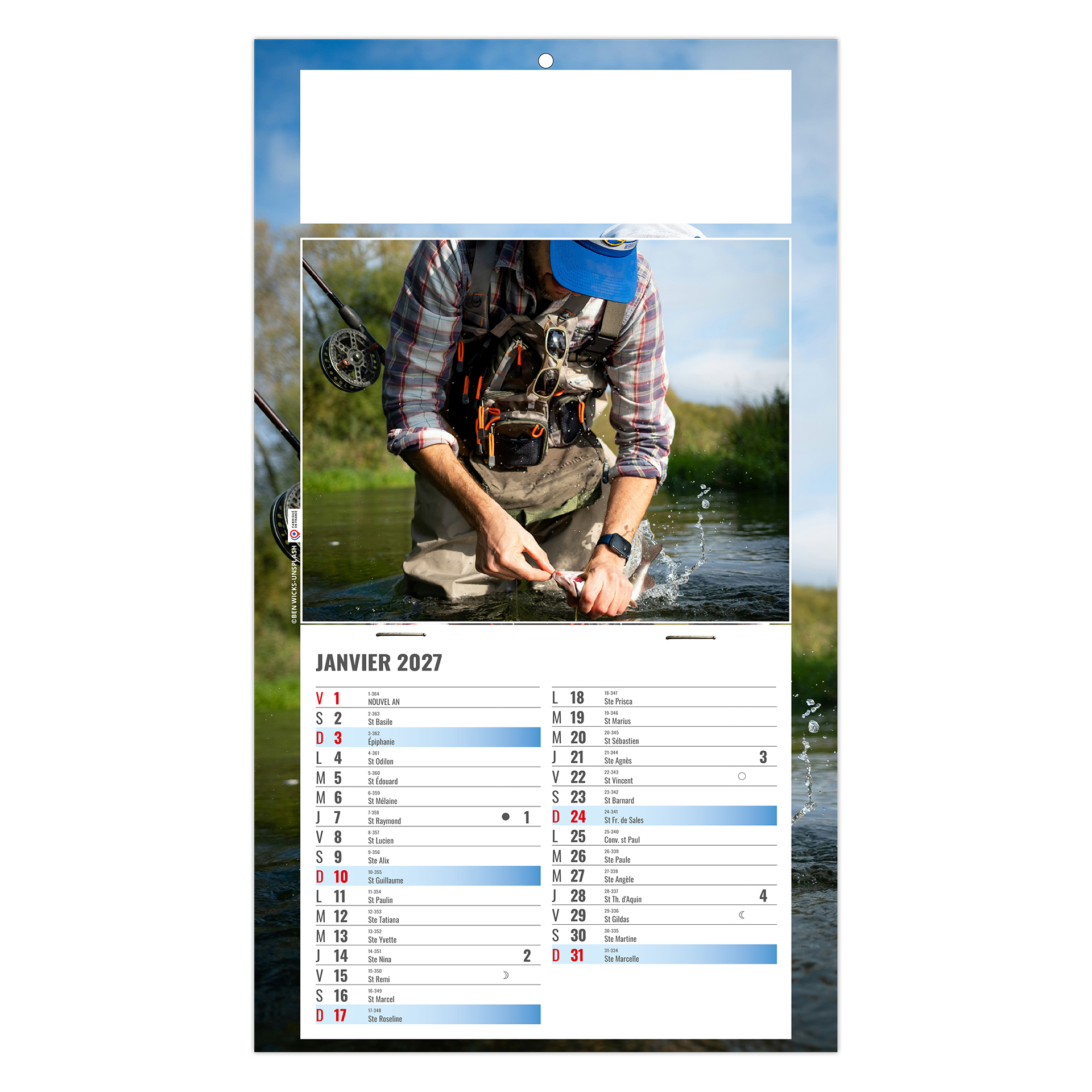 Max 2027 – Calendrier avec logo - vue 2