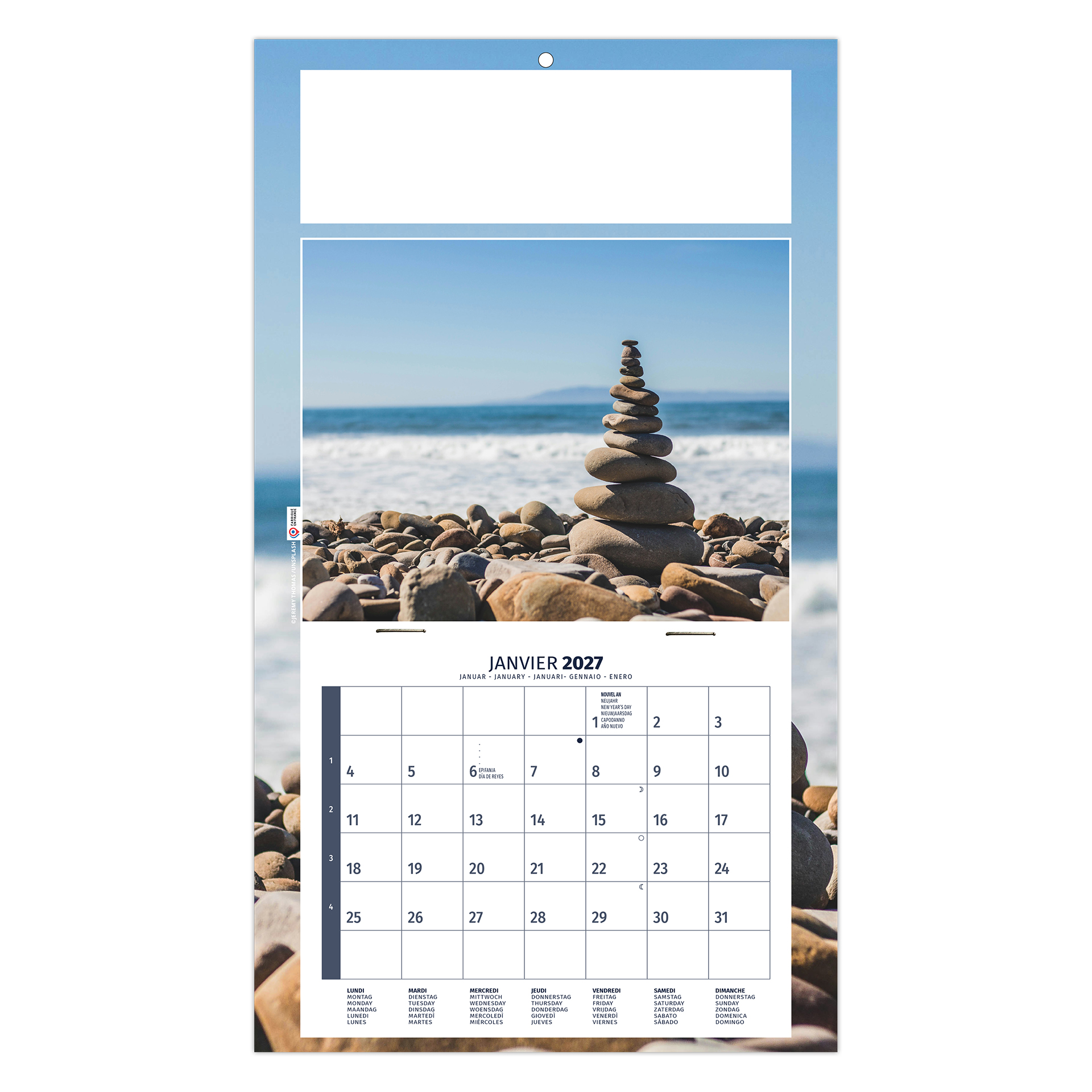 Méditation 2027 – Calendrier avec logo - vue 4