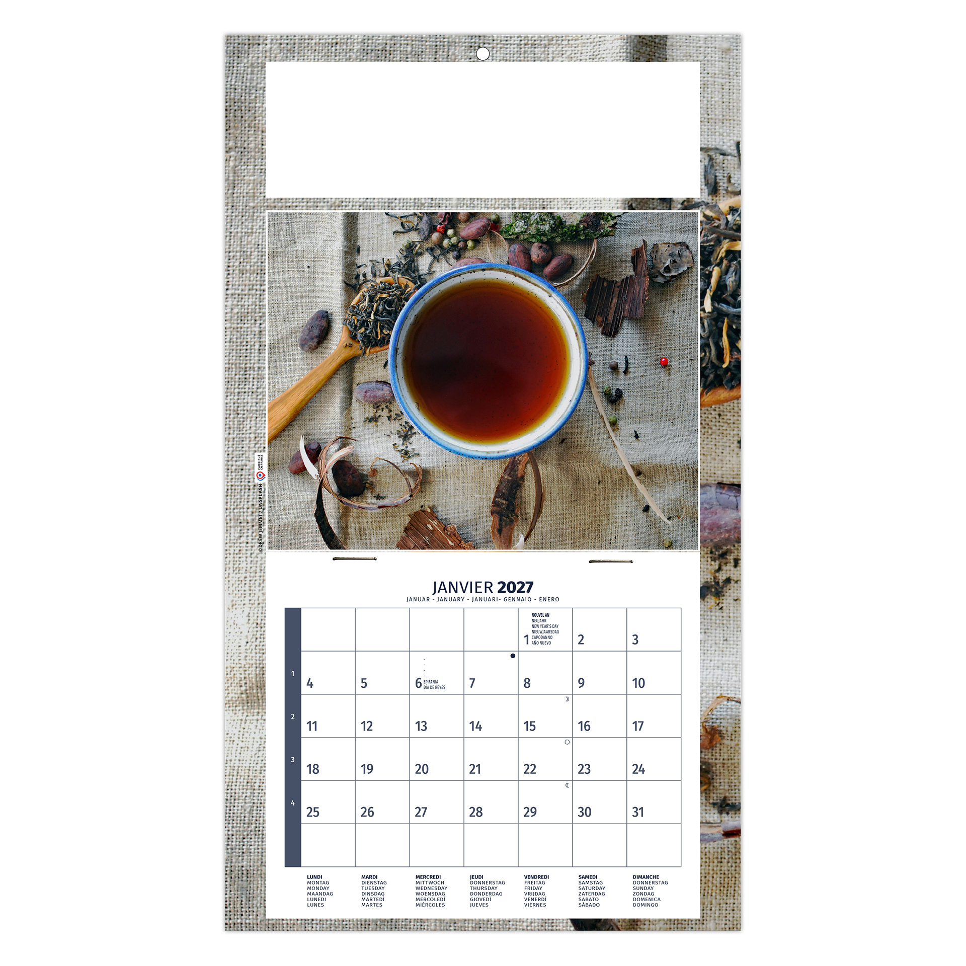 Phyto 2027 – Calendrier avec logo - vue 2