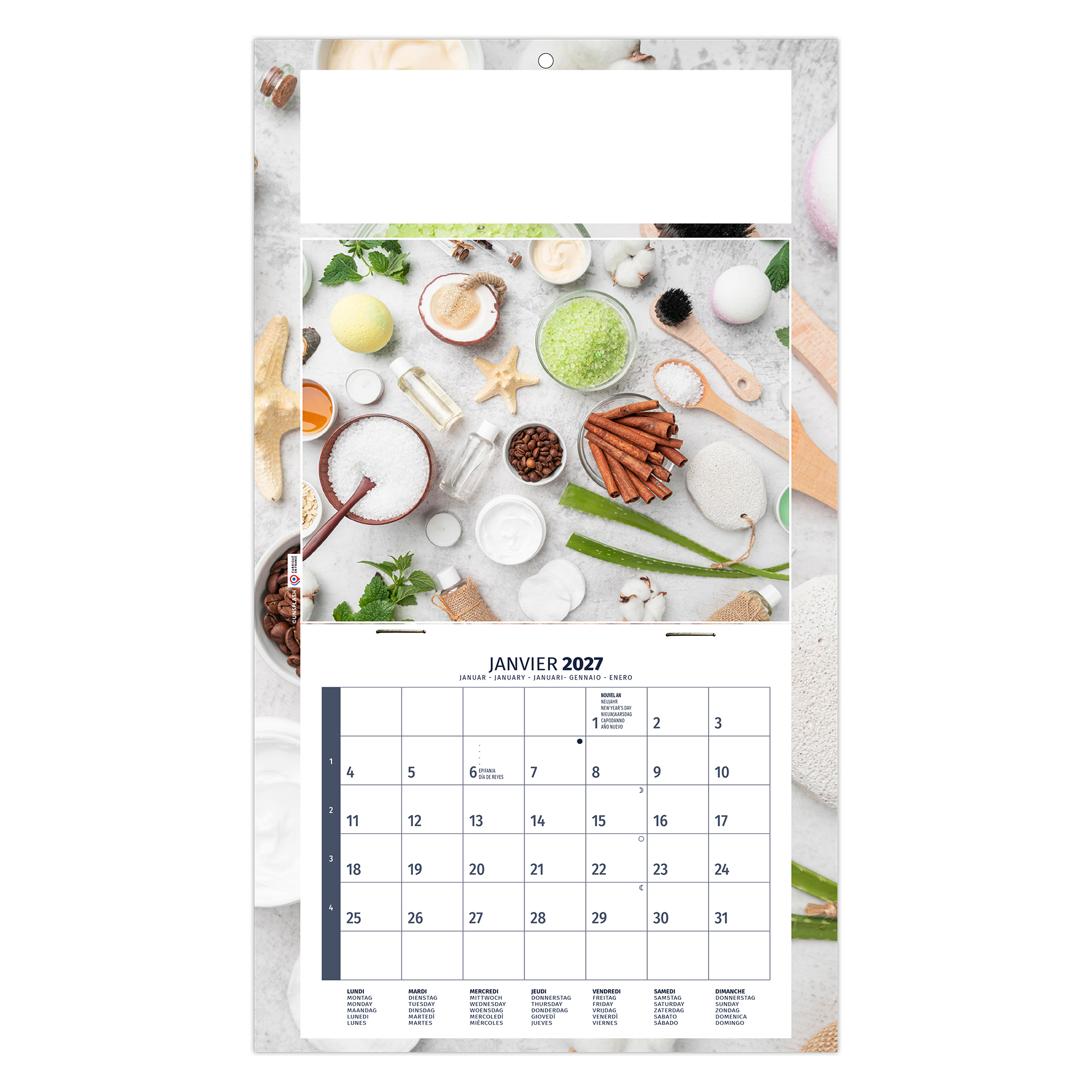 Phyto 2027 – Calendrier avec logo - vue 4