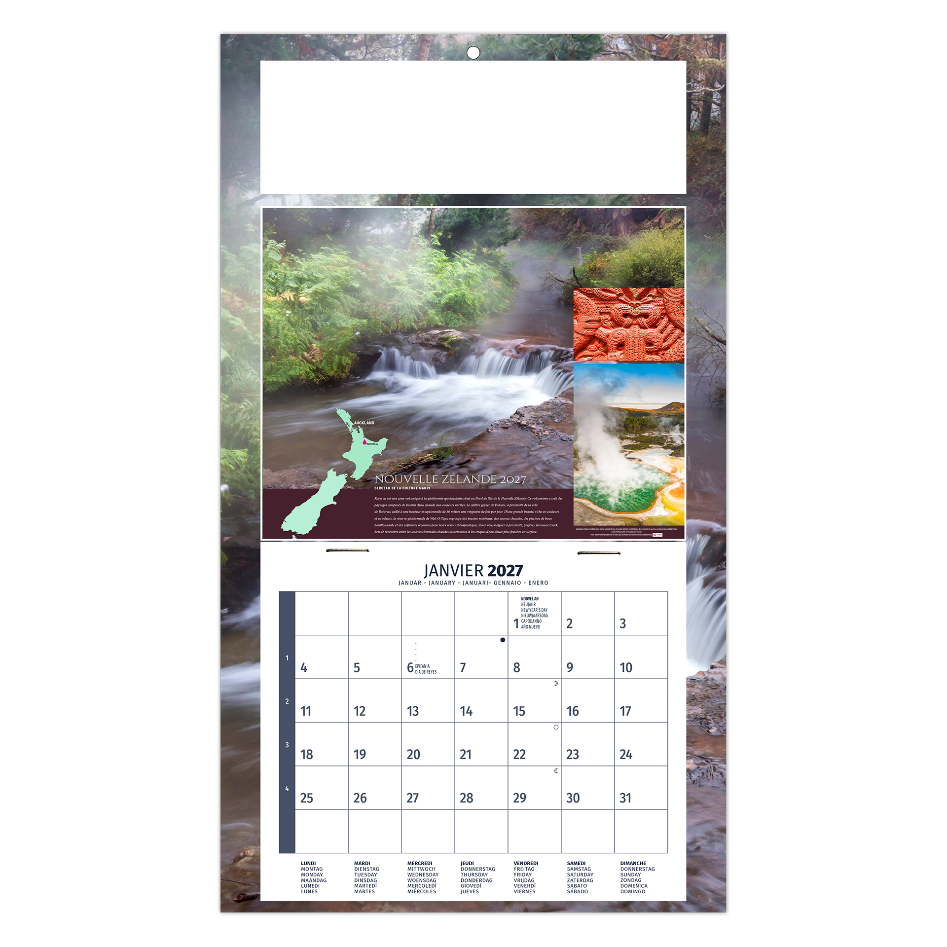 Léo 2027 – Calendrier avec logo - vue 2