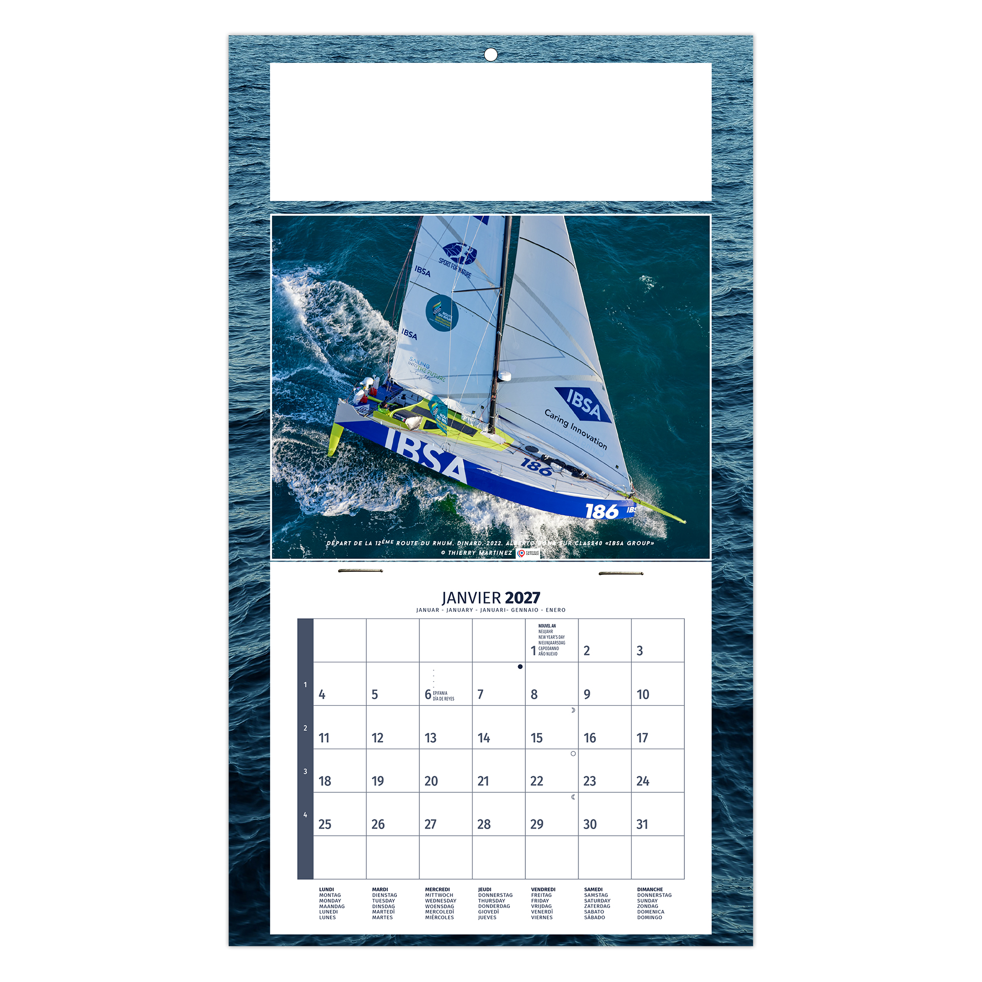Titouan 2027 – Calendrier avec logo