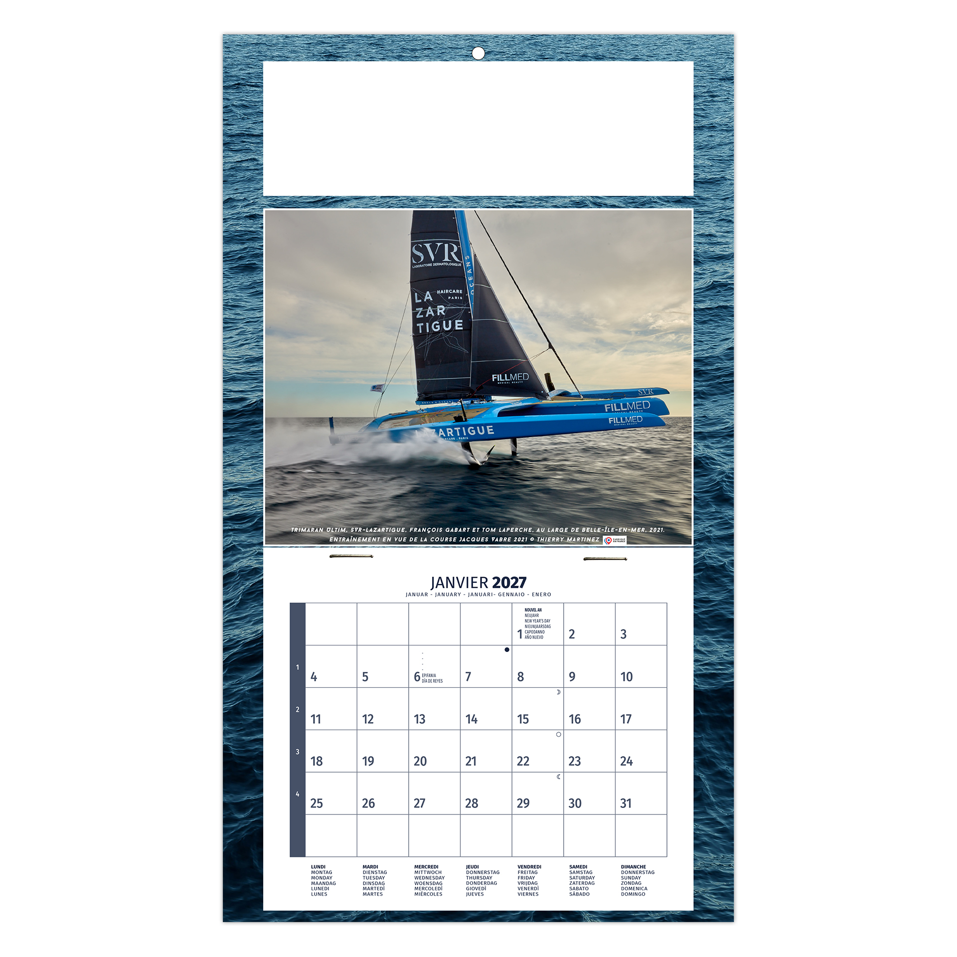 Titouan 2027 – Calendrier avec logo - vue 2