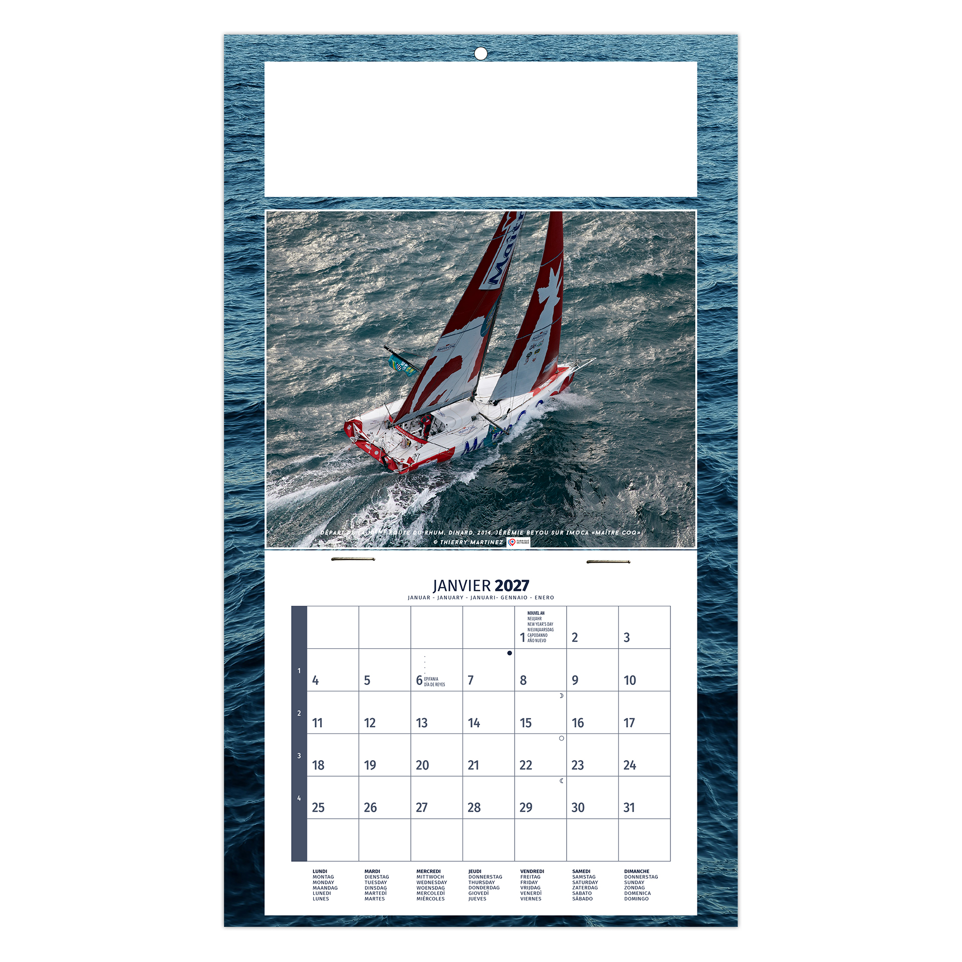 Titouan 2027 – Calendrier avec logo - vue 3