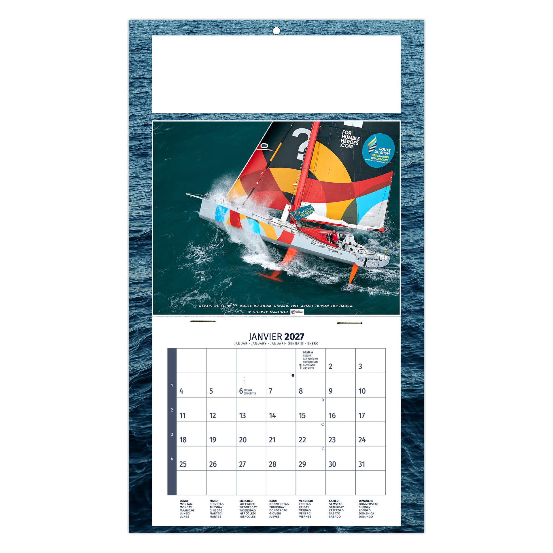 Titouan 2027 – Calendrier avec logo - vue 4