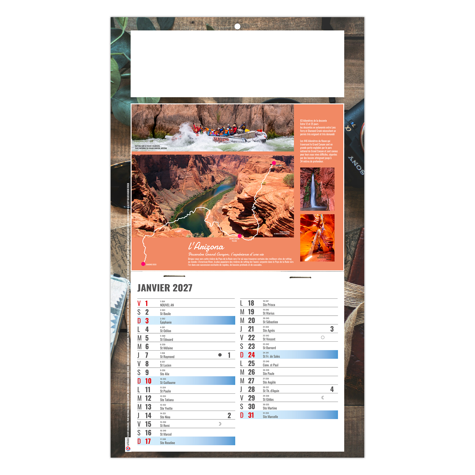 Tony 2027 – Calendrier avec logo - vue 2