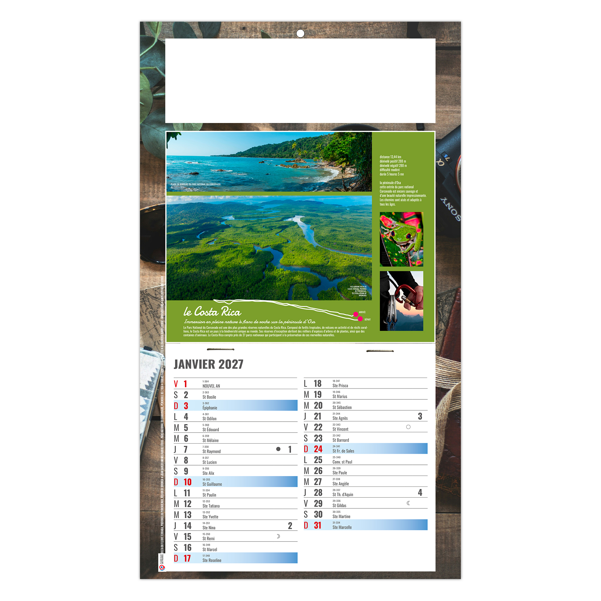 Tony 2027 – Calendrier avec logo - vue 4