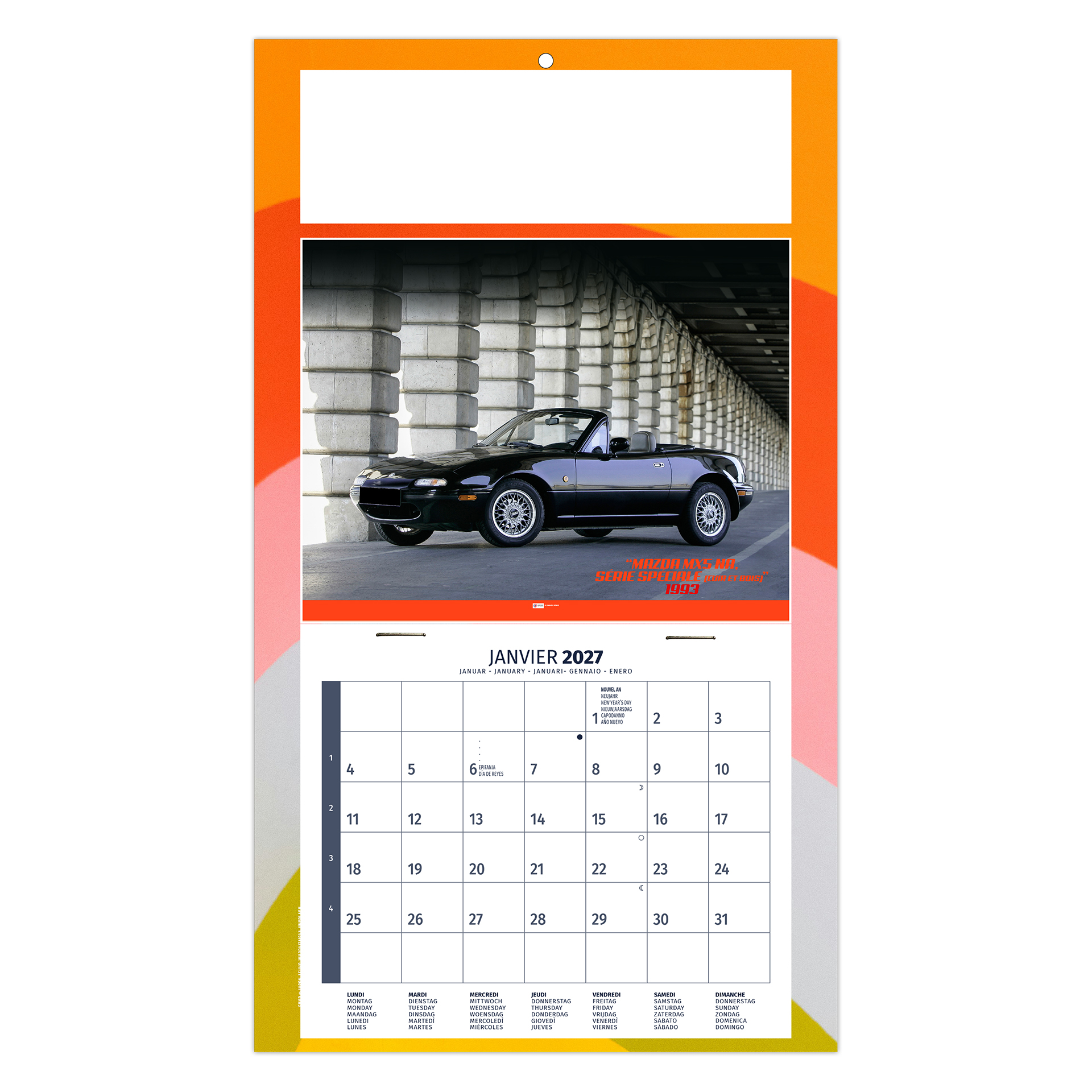 Yann 2027 – Calendrier avec logo - vue 3