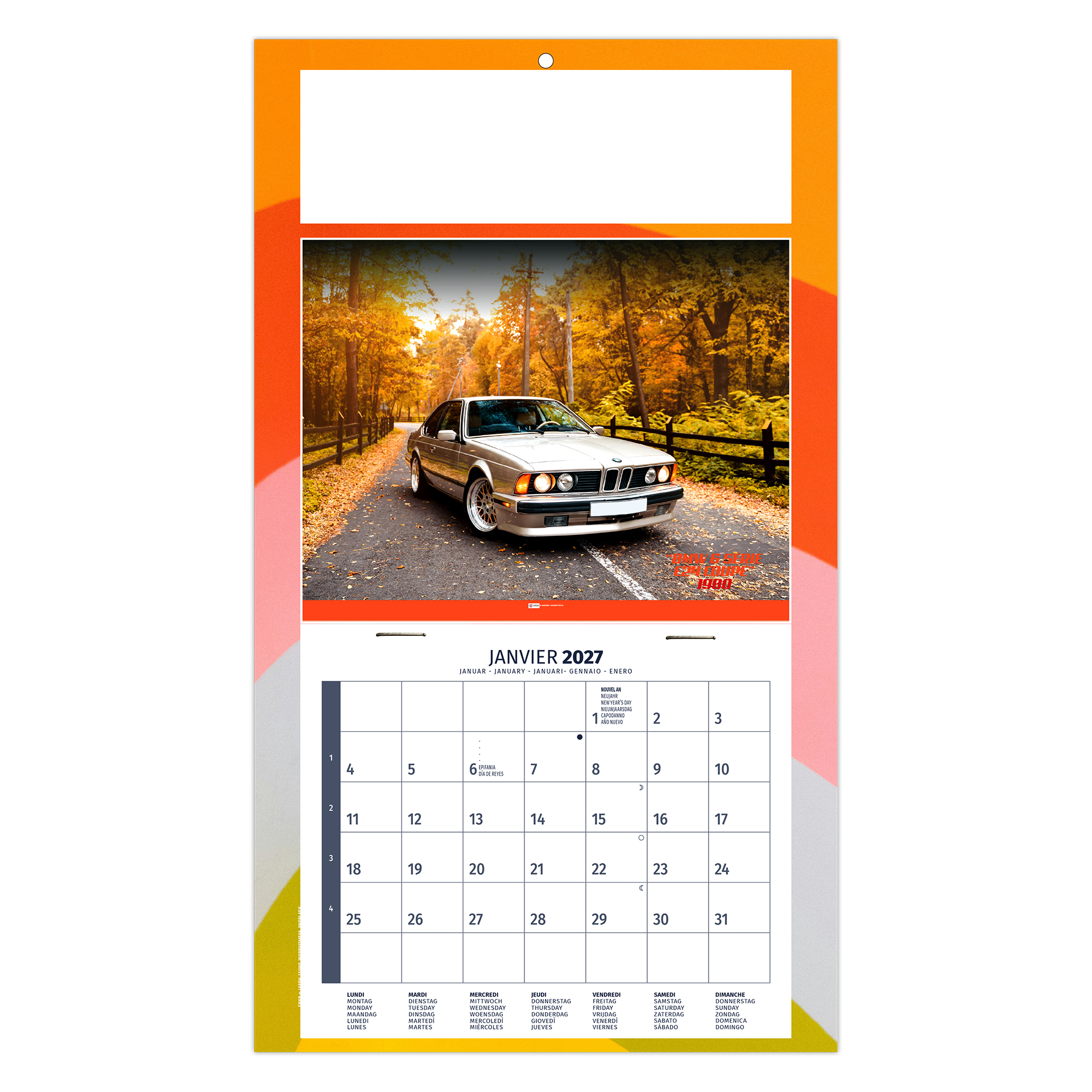Yann 2027 – Calendrier avec logo - vue 4