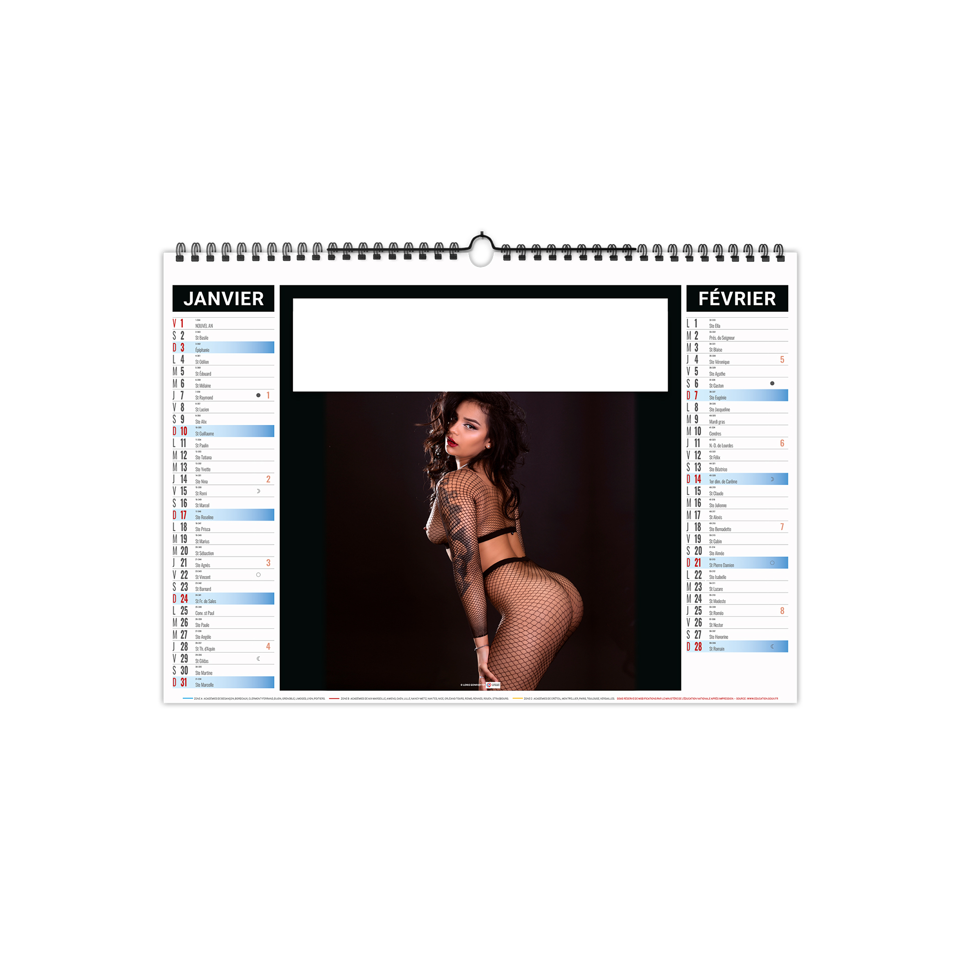 Incitation 2027 – Calendrier avec logo - vue 2