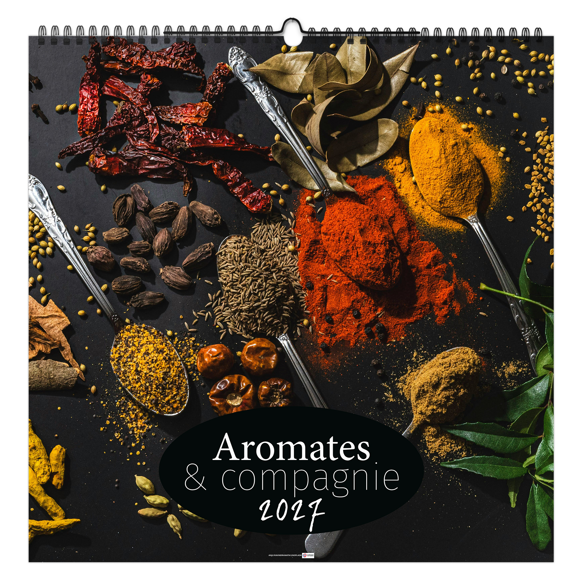 Aromates et compagnie 2027 – Calendrier avec logo
