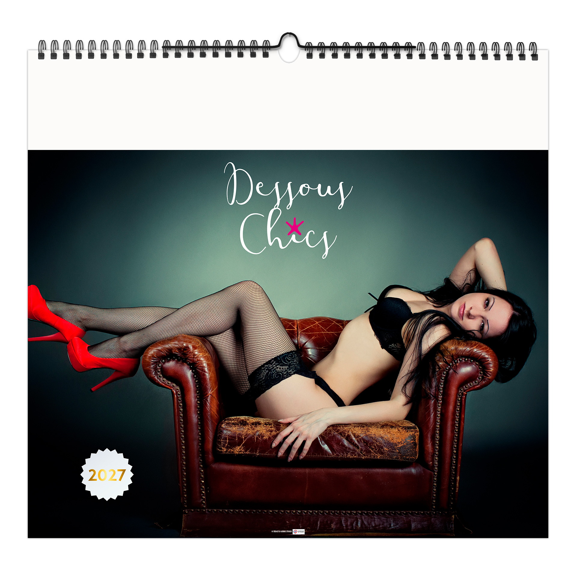 Dessous chics 2027 – Calendrier avec logo - vue 2