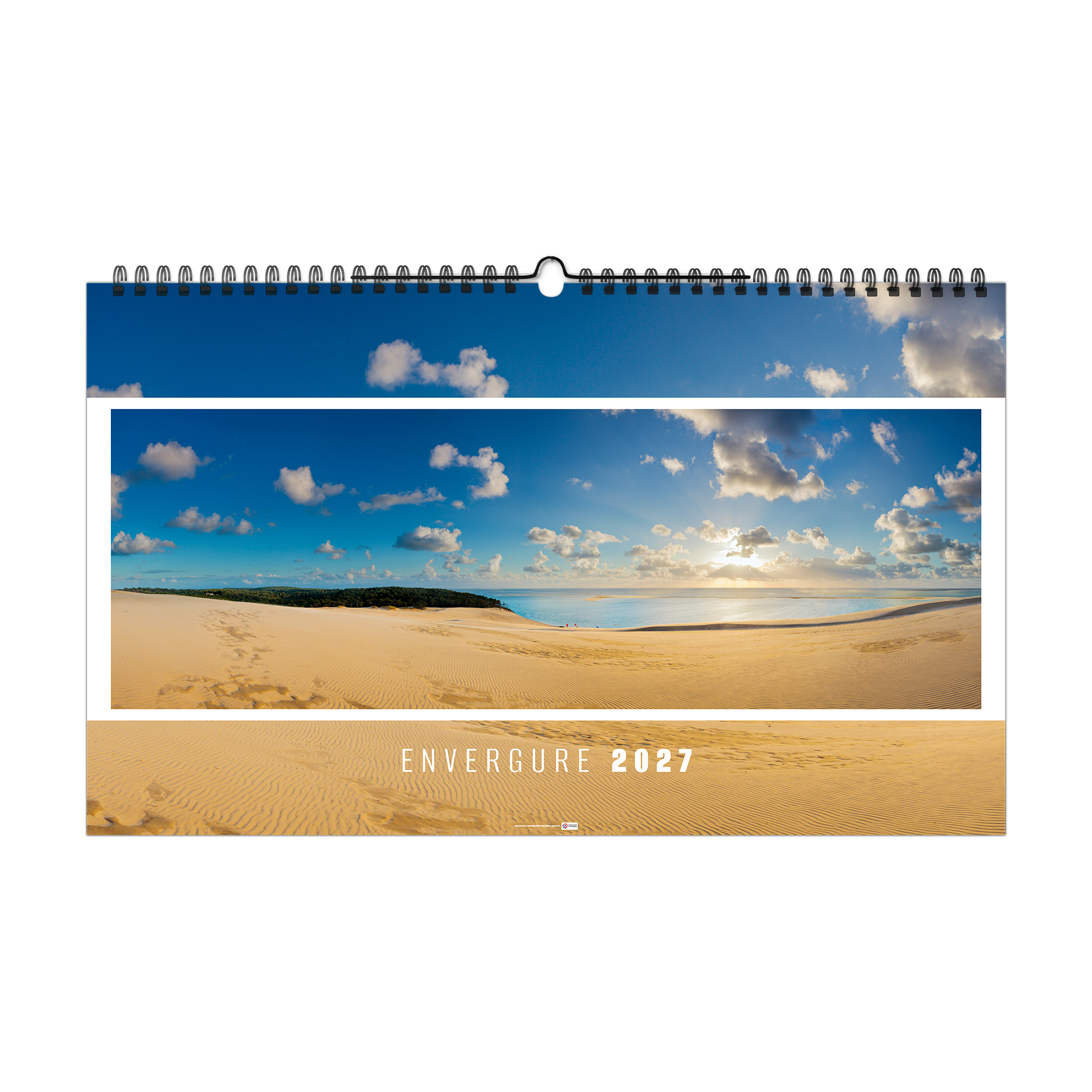 Envergure 2027 – Calendrier avec logo - vue 1