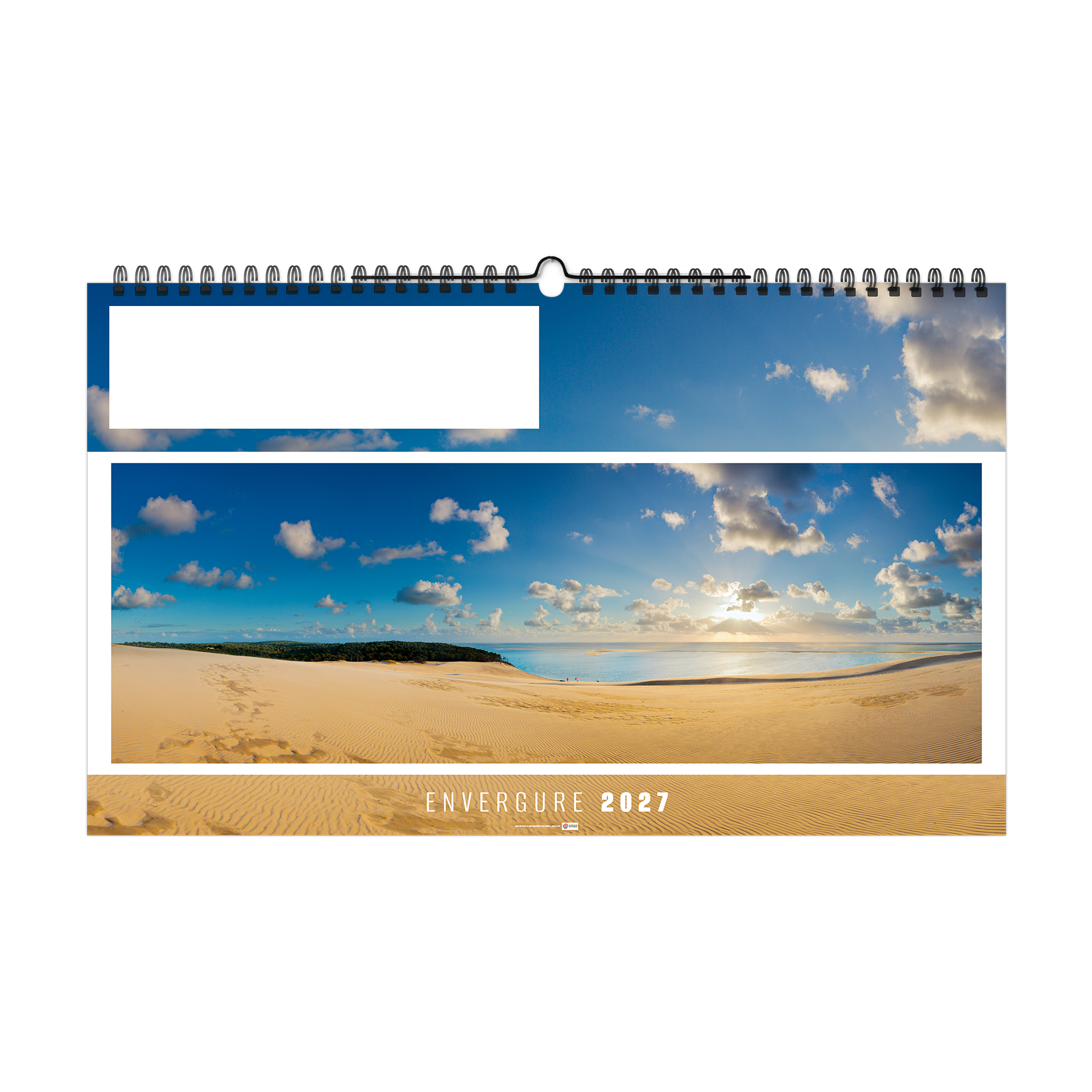 Envergure 2027 – Calendrier avec logo - vue 2