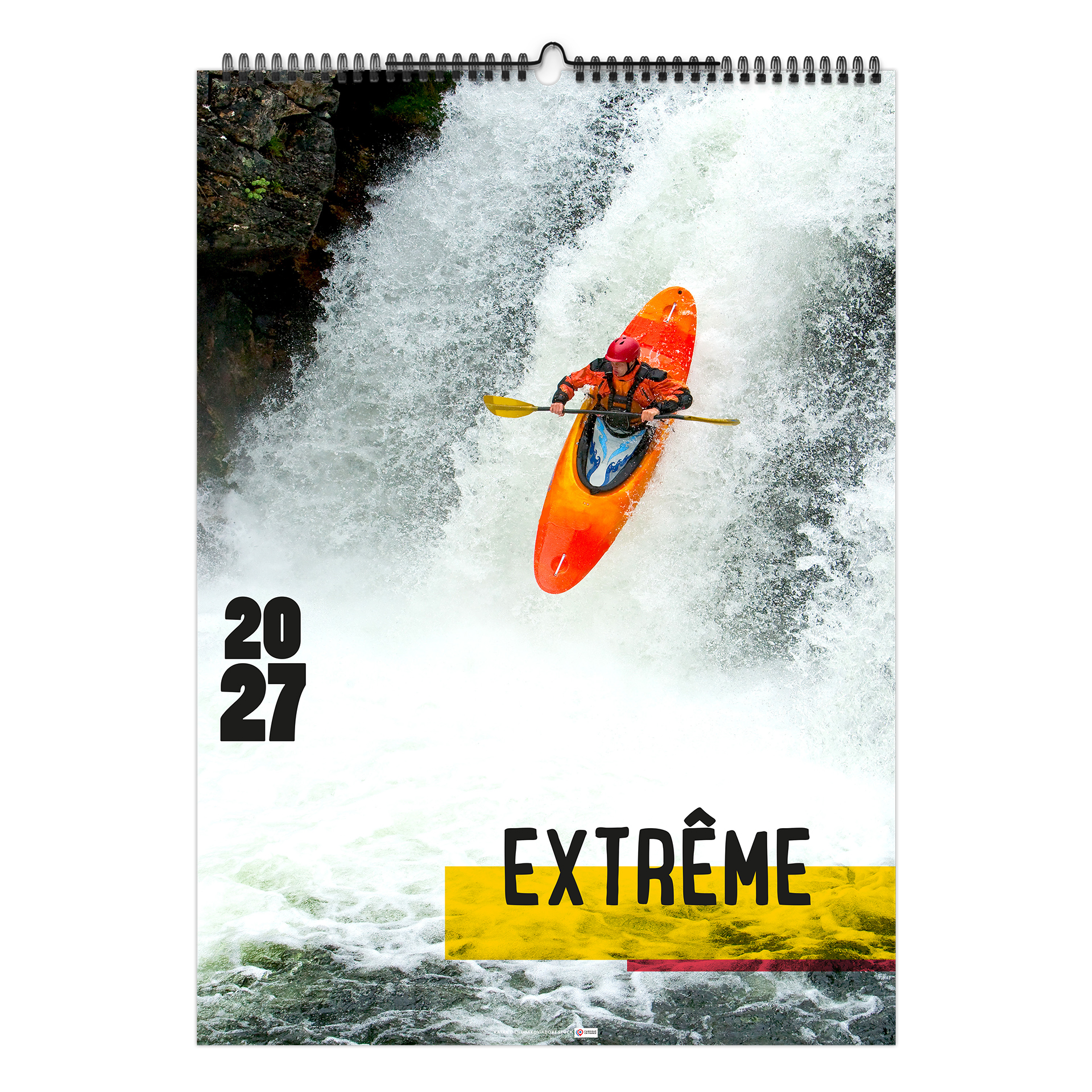 Extrême 2027 – Calendrier avec logo - vue 1