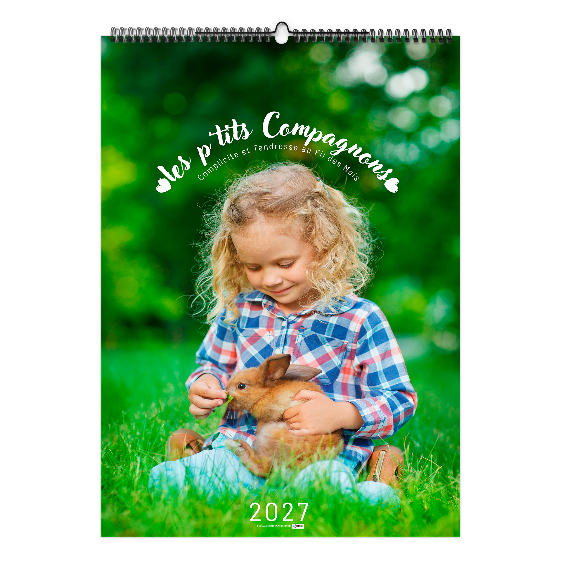 Les p'tits compagnons 2027 – Calendrier avec logo