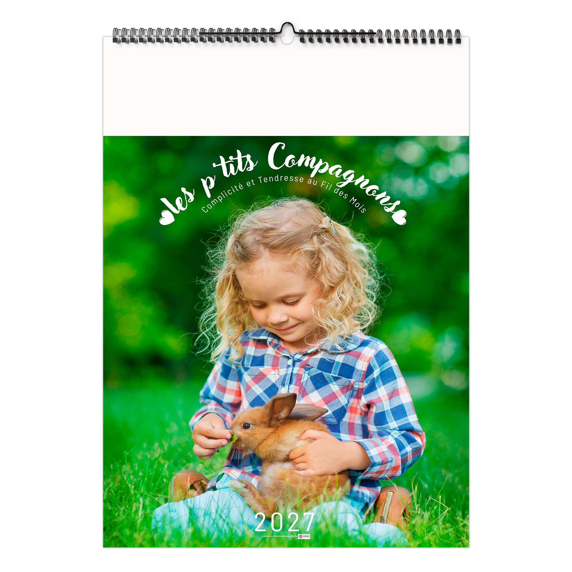 Les p'tits compagnons 2027 – Calendrier avec logo - vue 2