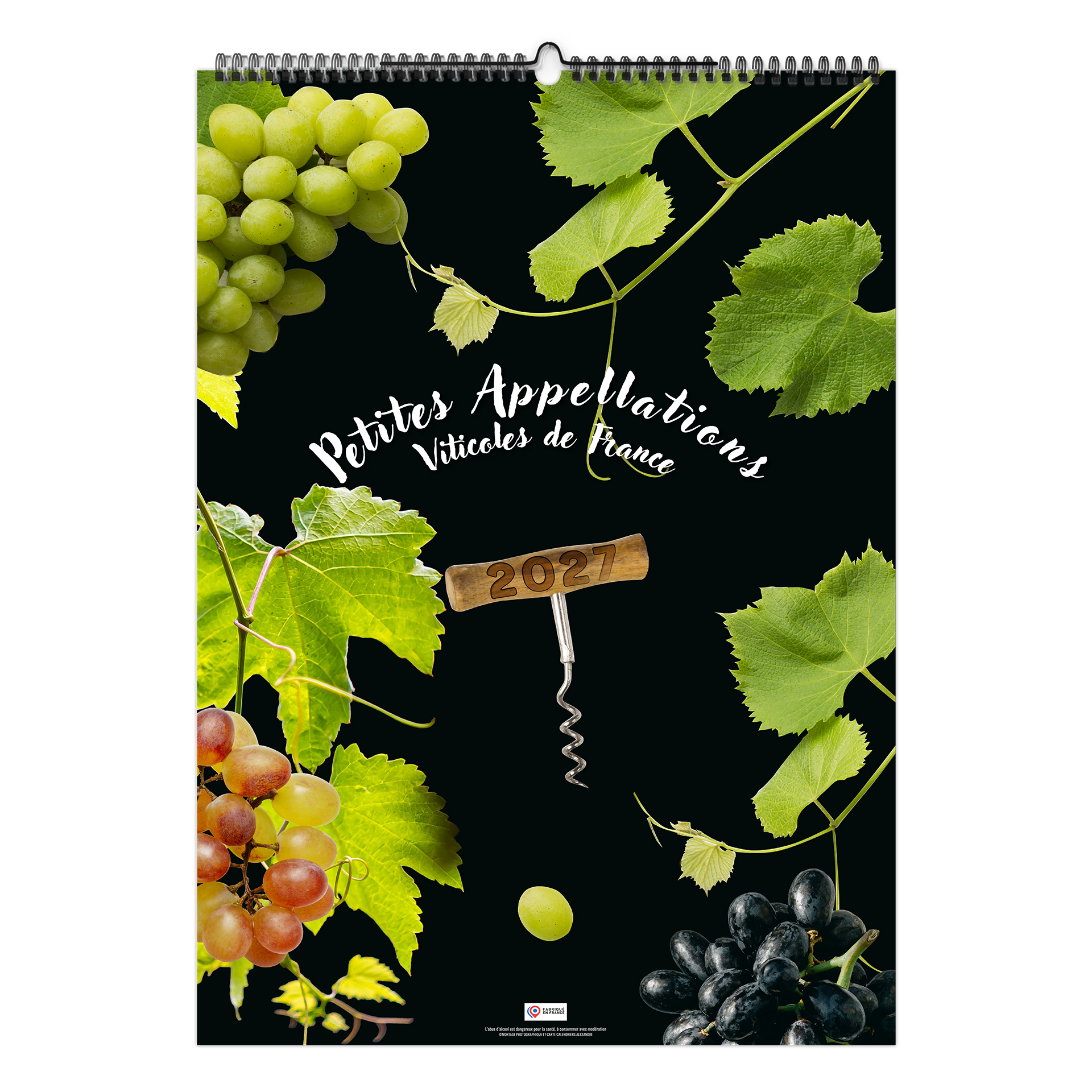 Petites appellations viticoles de france 2027 – Calendrier avec logo - vue 1