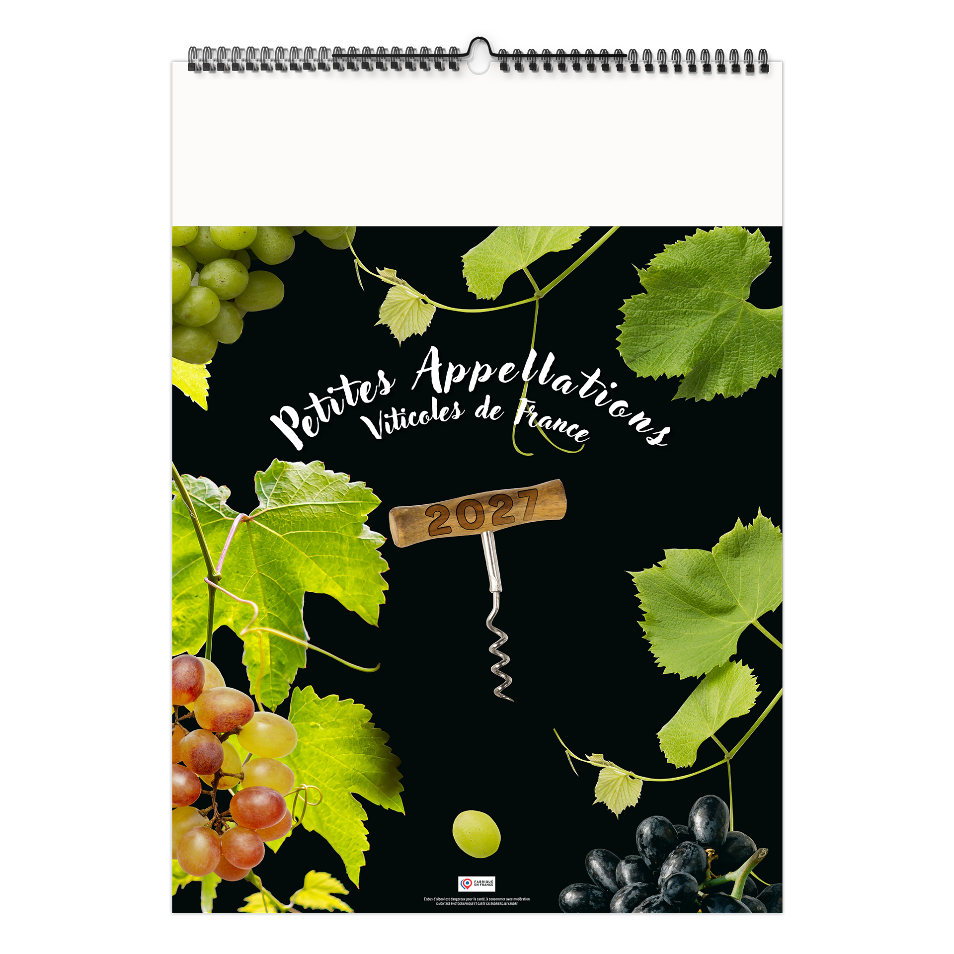 Petites appellations viticoles de france 2027 – Calendrier avec logo - vue 2