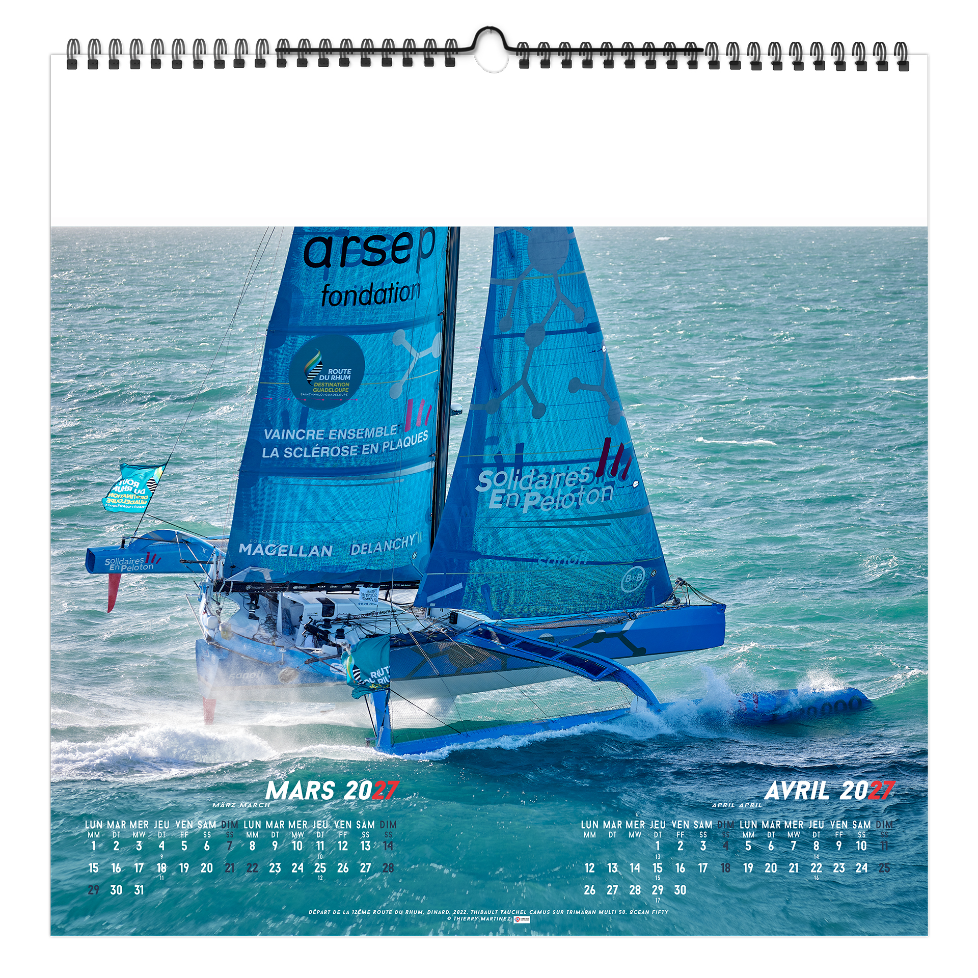 Voile sportive 2027 – Banderole publicitaire personnalisée - vue 4