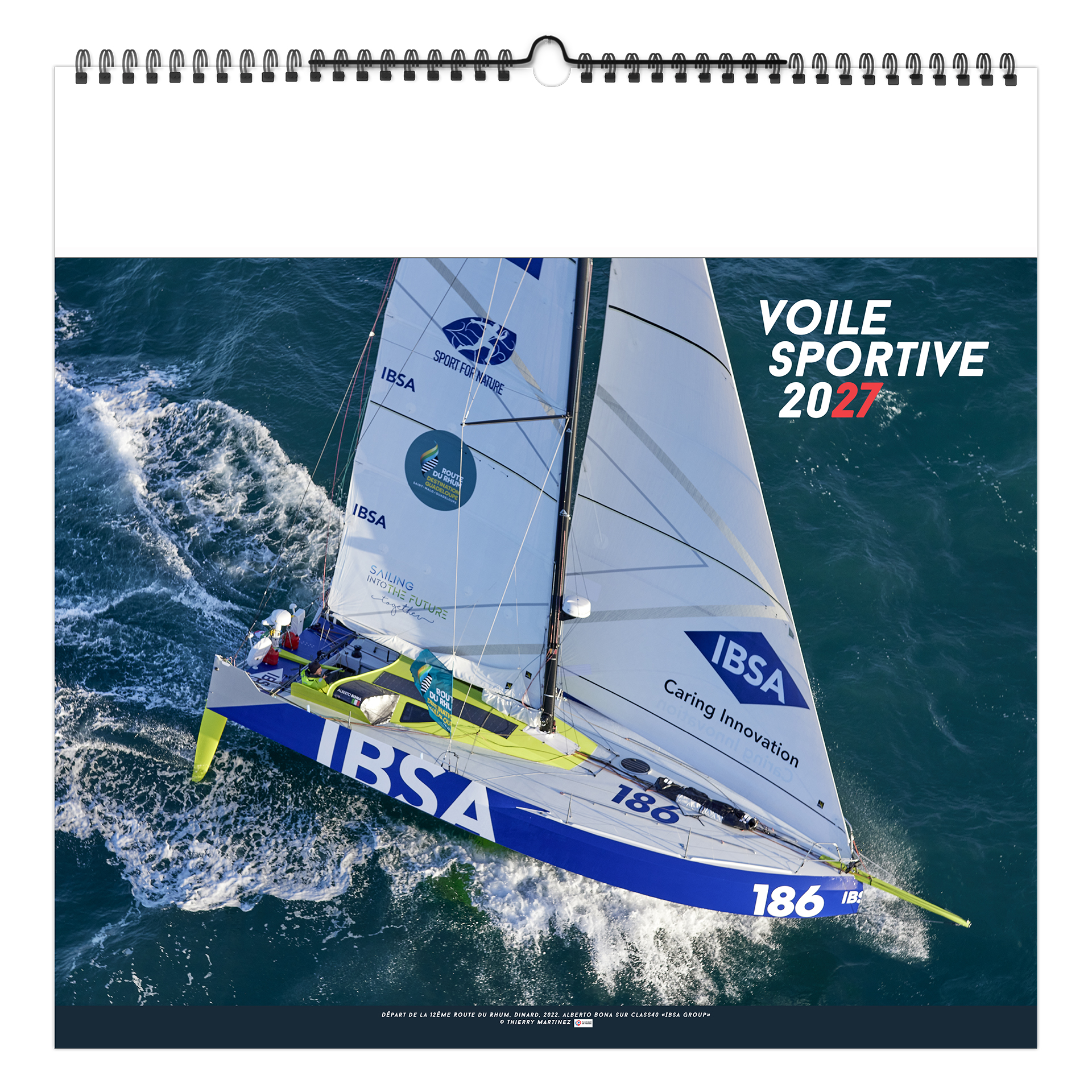 Voile sportive 2027 – Banderole publicitaire personnalisée - vue 2