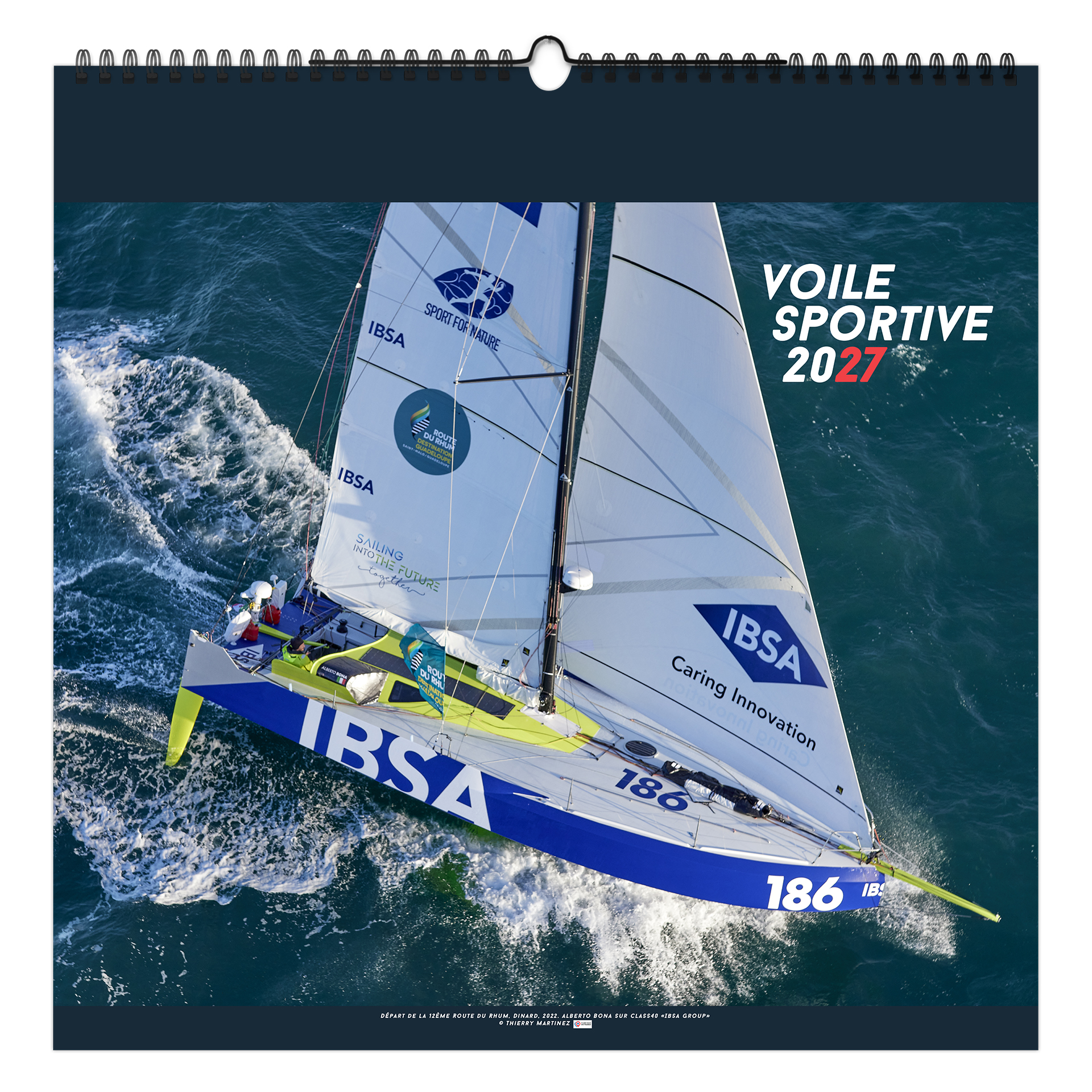 Voile sportive 2027 – Banderole publicitaire personnalisée - vue 1