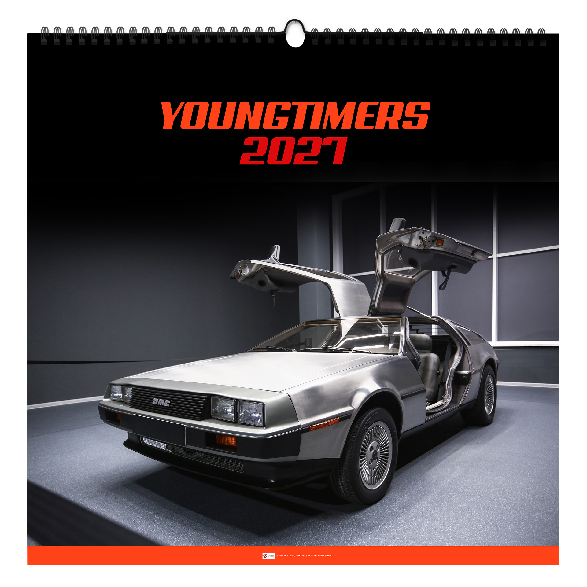 Youngtimers 2027 – Calendrier avec logo - vue 1