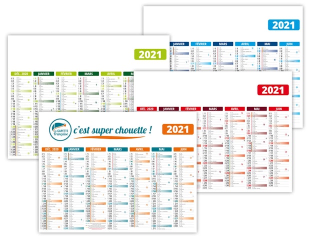 Calendrier Bancaire Personnalise Pas Cher 2021