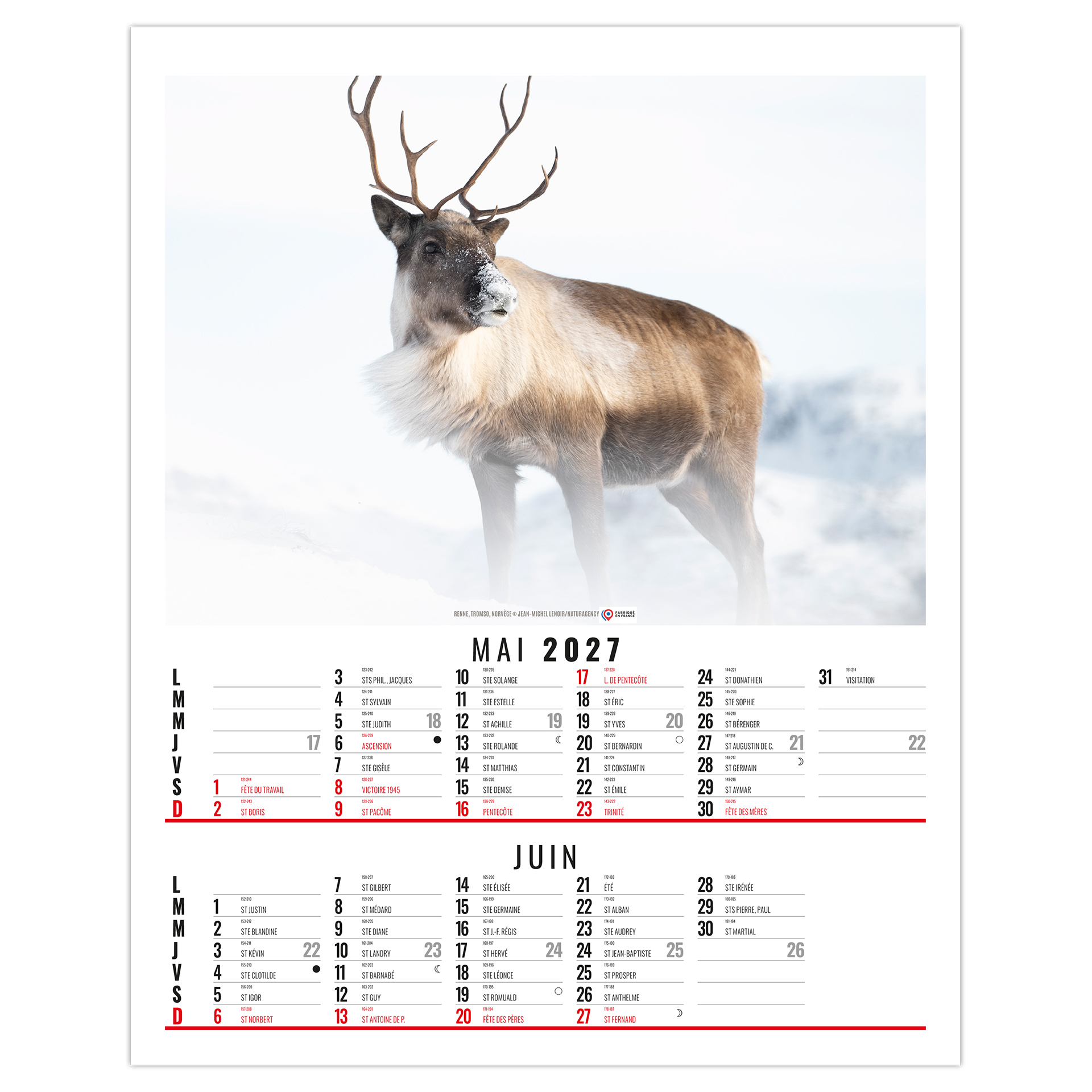 Anna 2027 – Calendrier avec logo - vue 4