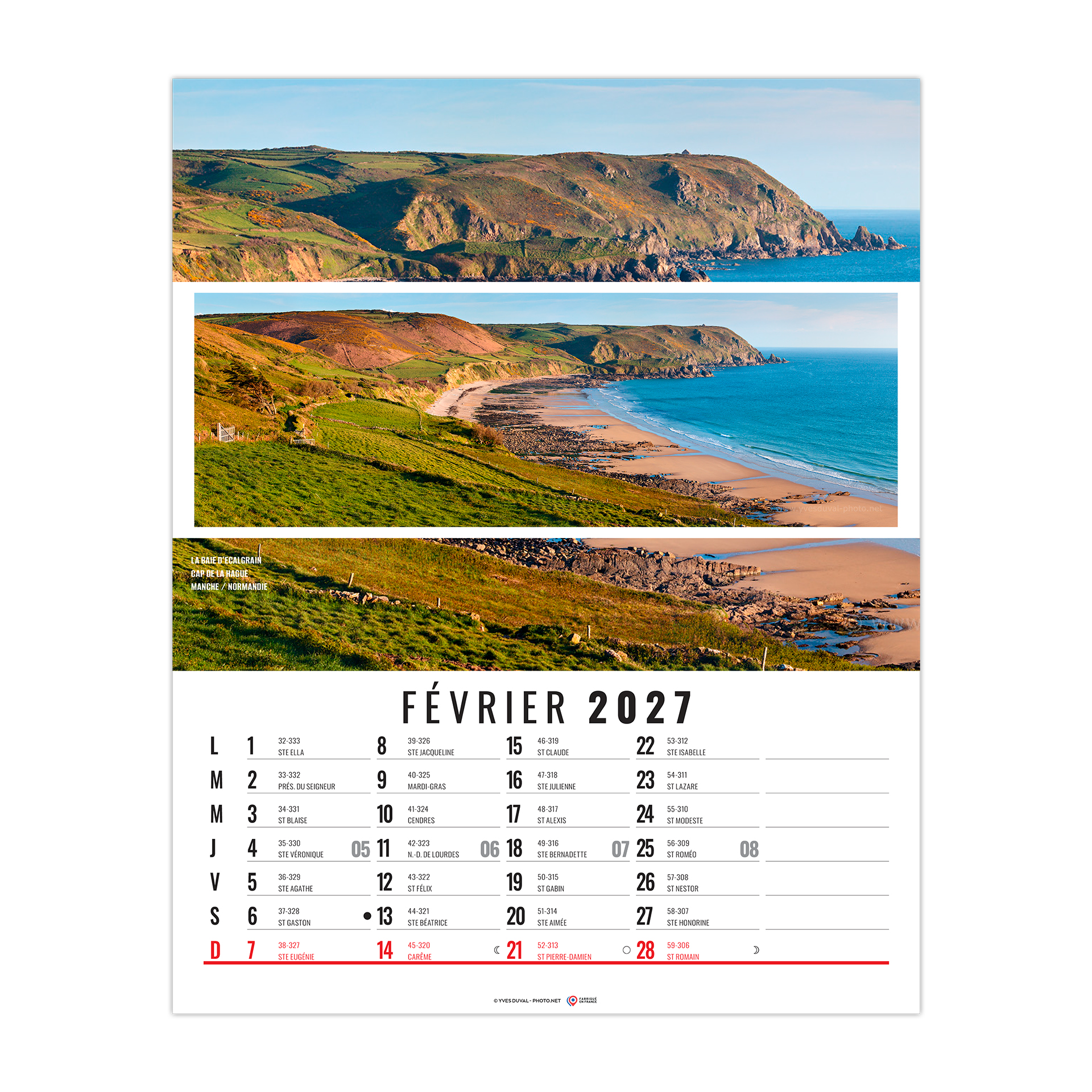 Céline 2027 – Calendrier avec logo - vue 3
