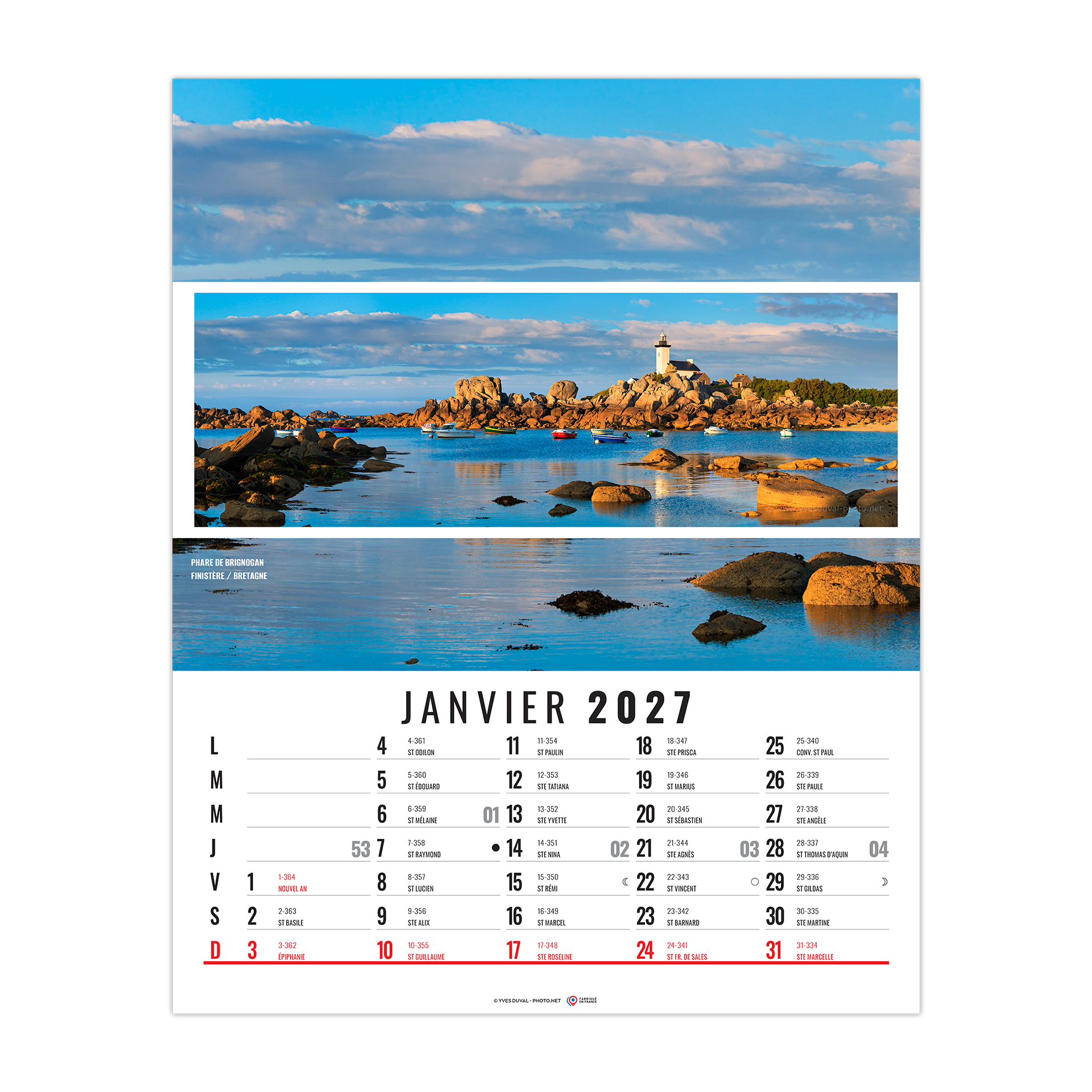 Céline 2027 – Calendrier avec logo - vue 2