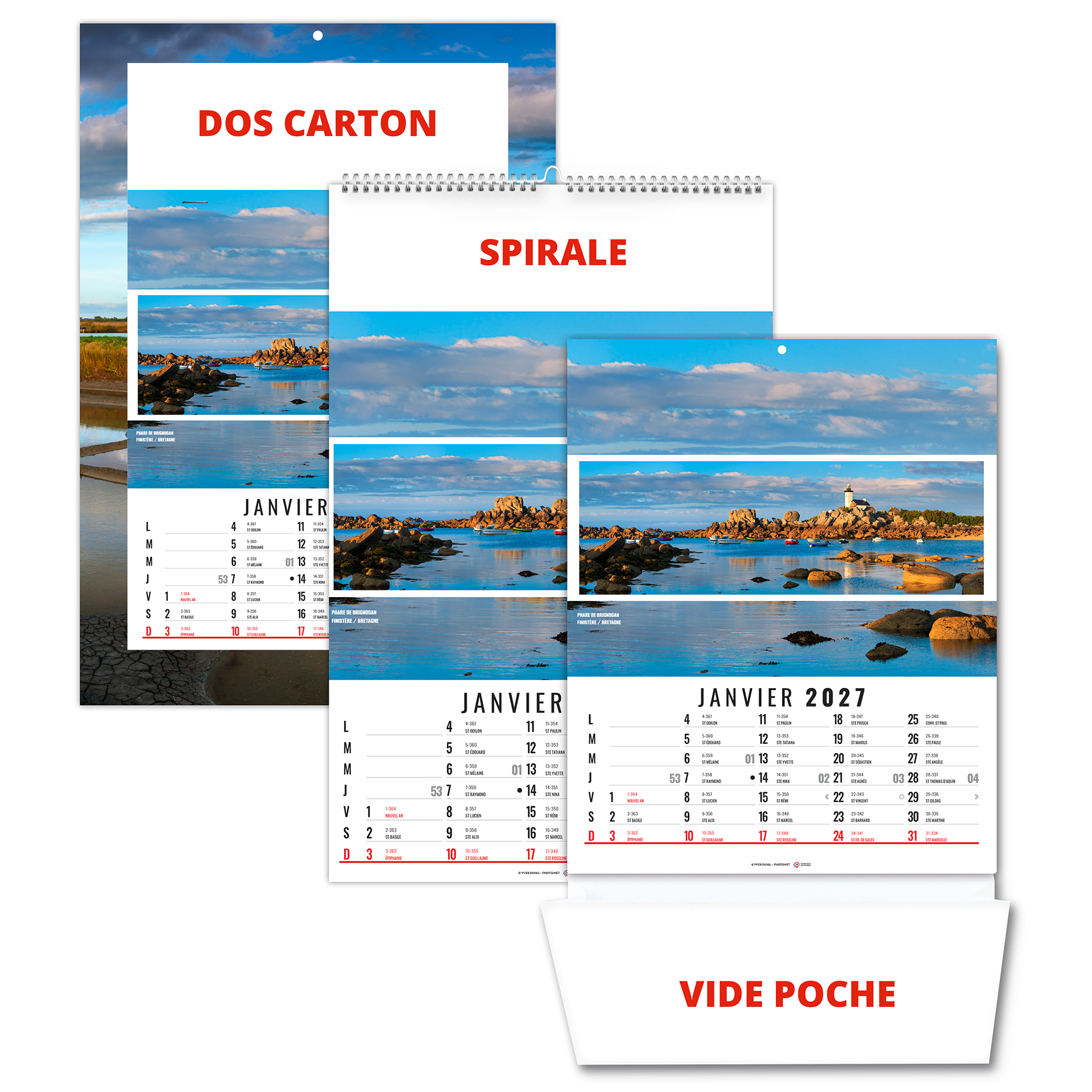 Céline 2027 – Calendrier avec logo - vue 1