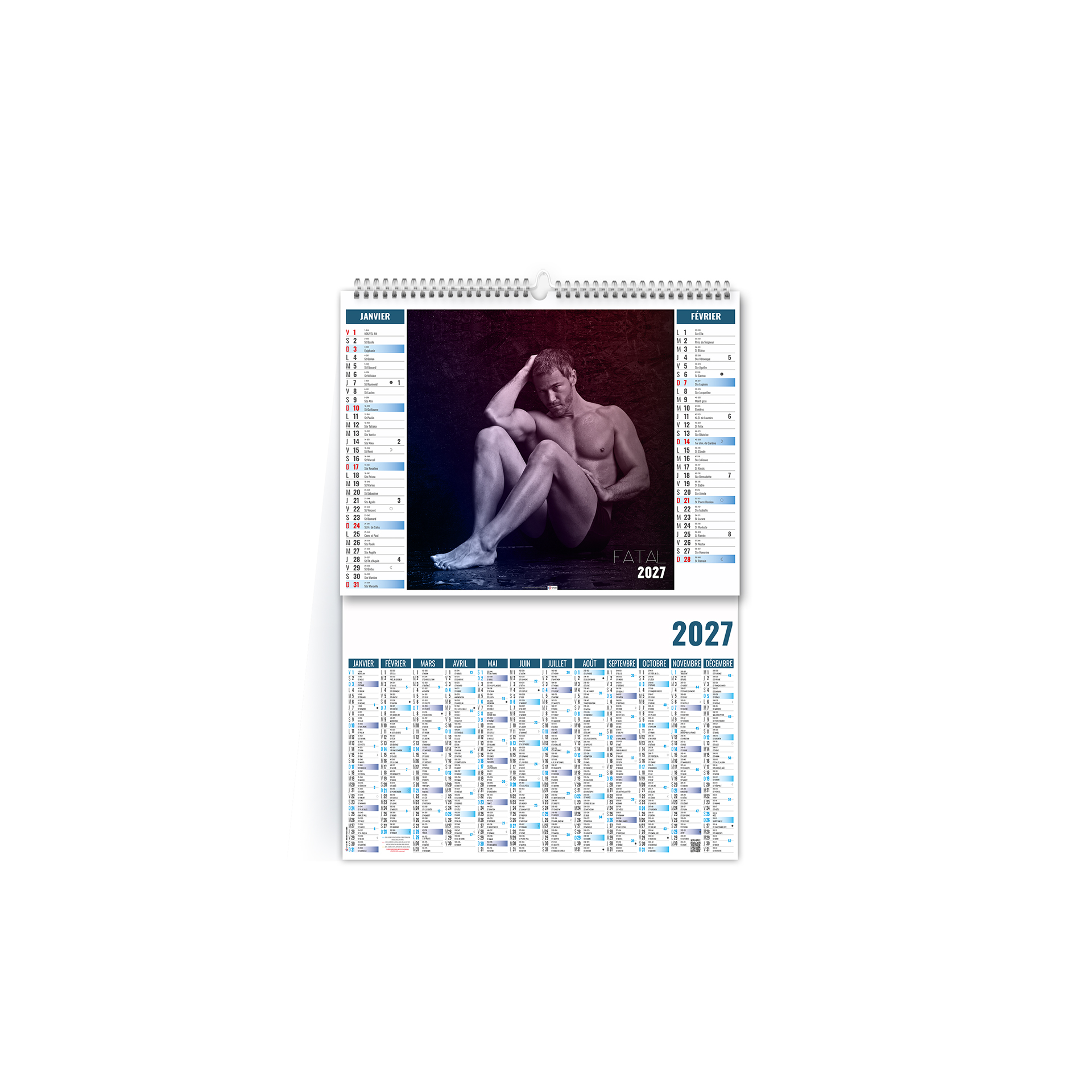 Corps 2027 – Calendrier avec logo - vue 1