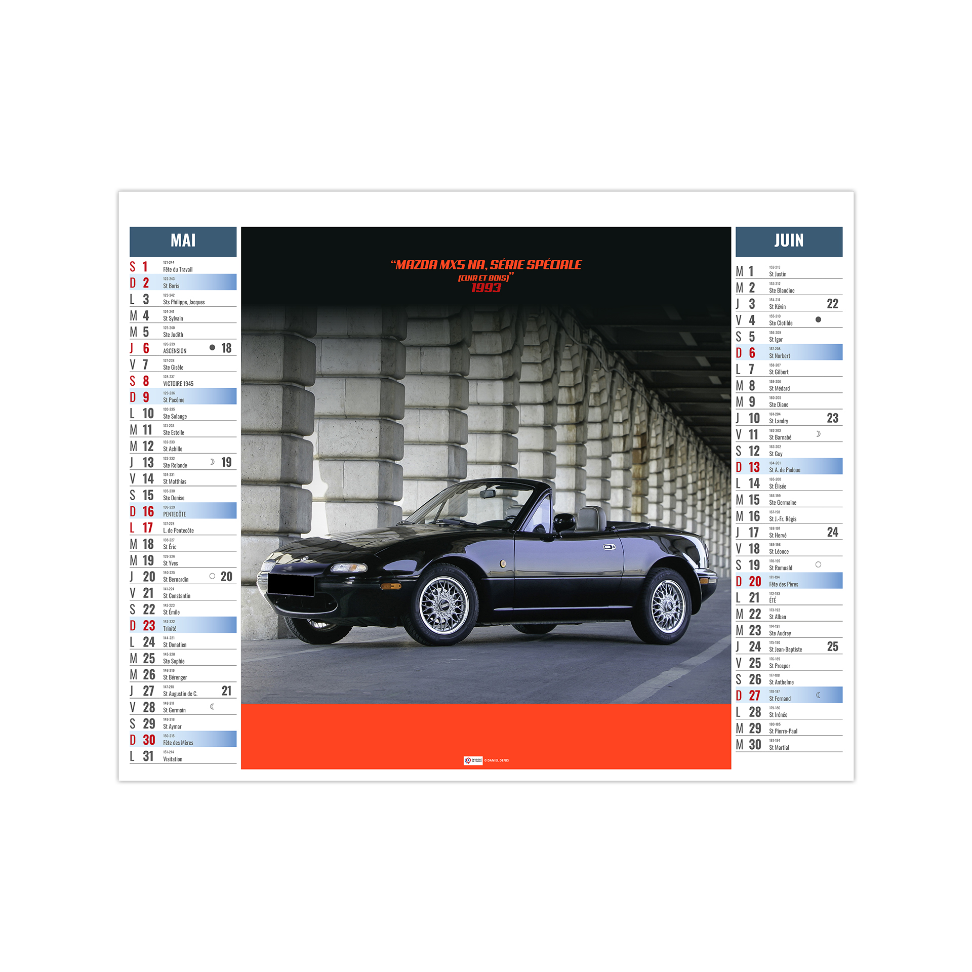Rallye 2027 – Calendrier avec logo - vue 4