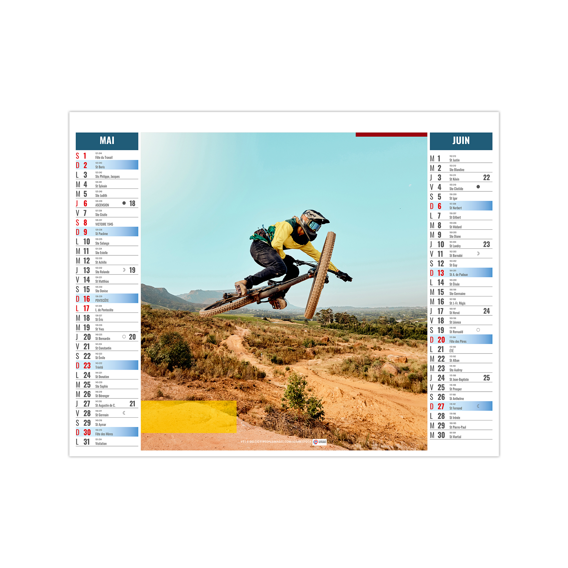 Ultra 2027 – Calendrier avec logo - vue 4