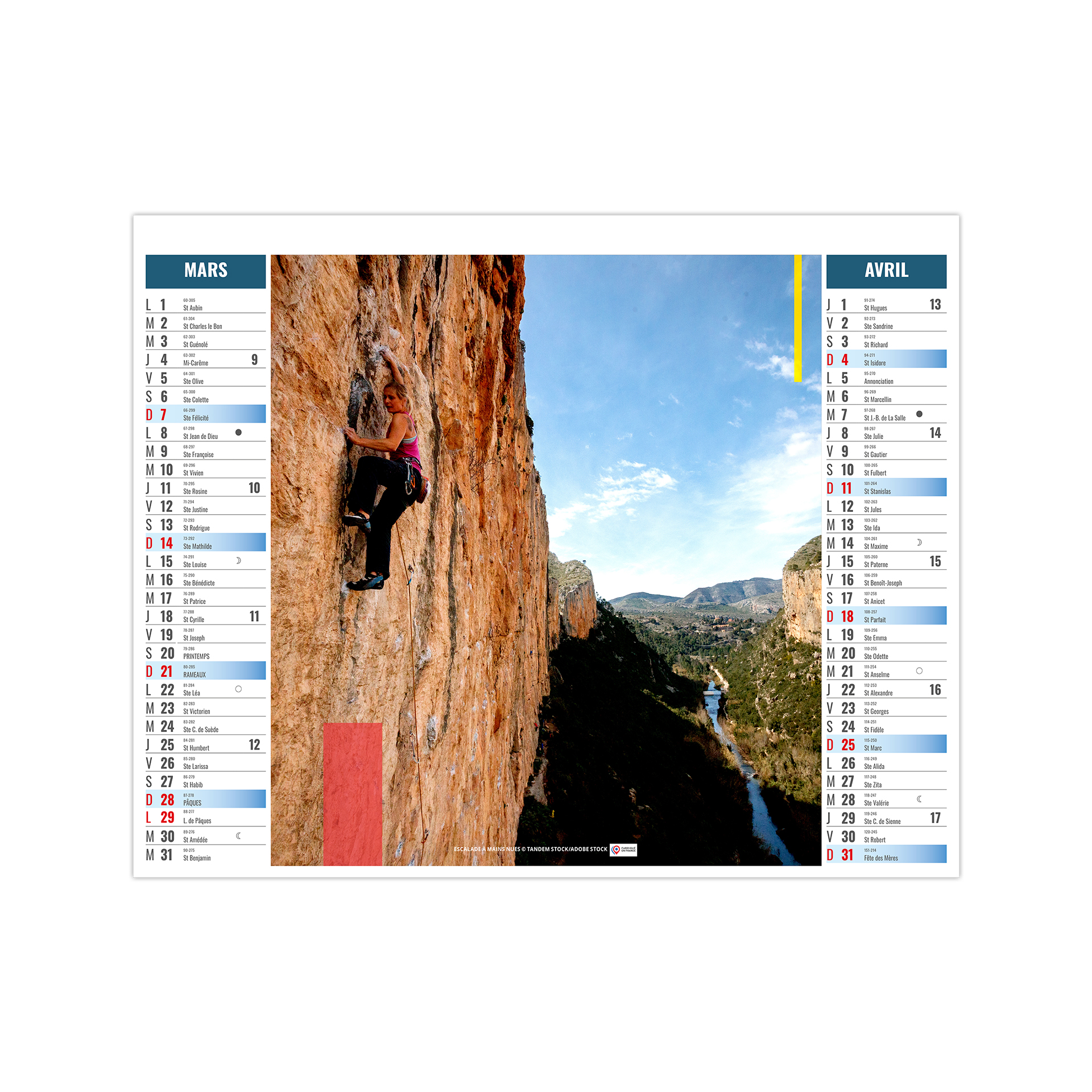 Ultra 2027 – Calendrier avec logo - vue 3