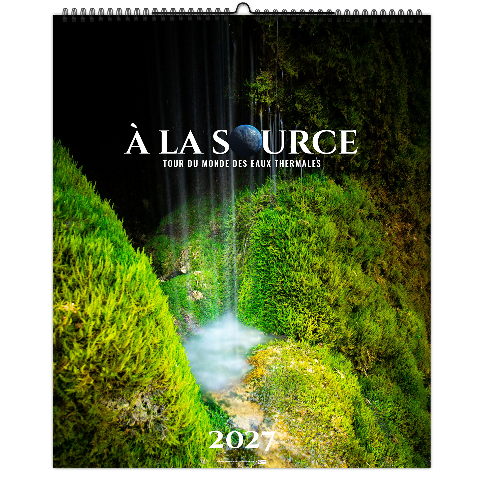 A la source 2027 – Calendrier avec logo - vue 1