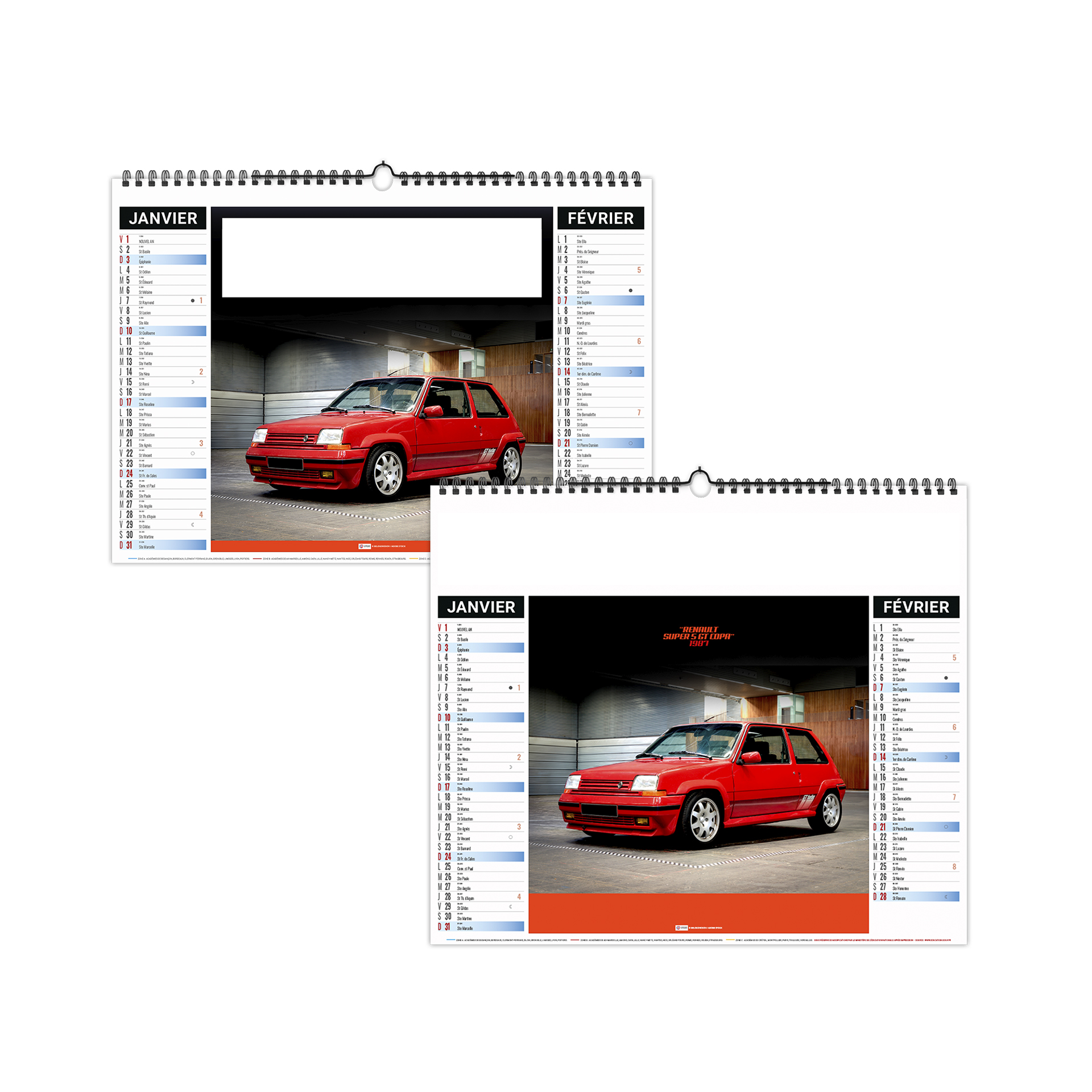 Moteur 2027 – Calendrier avec logo
