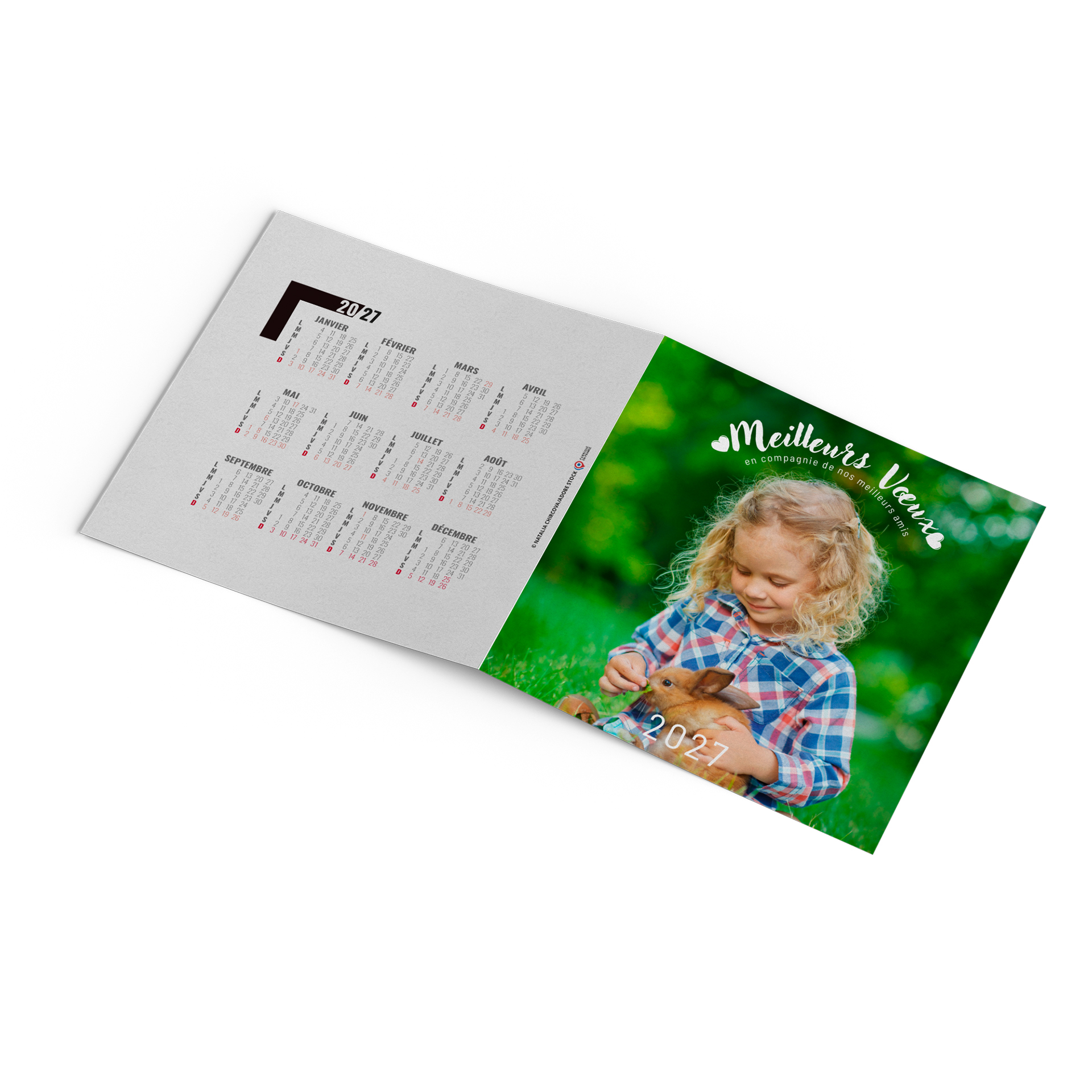 Bambins 2027 — calendrier 2027 personnalisé Héricourt
