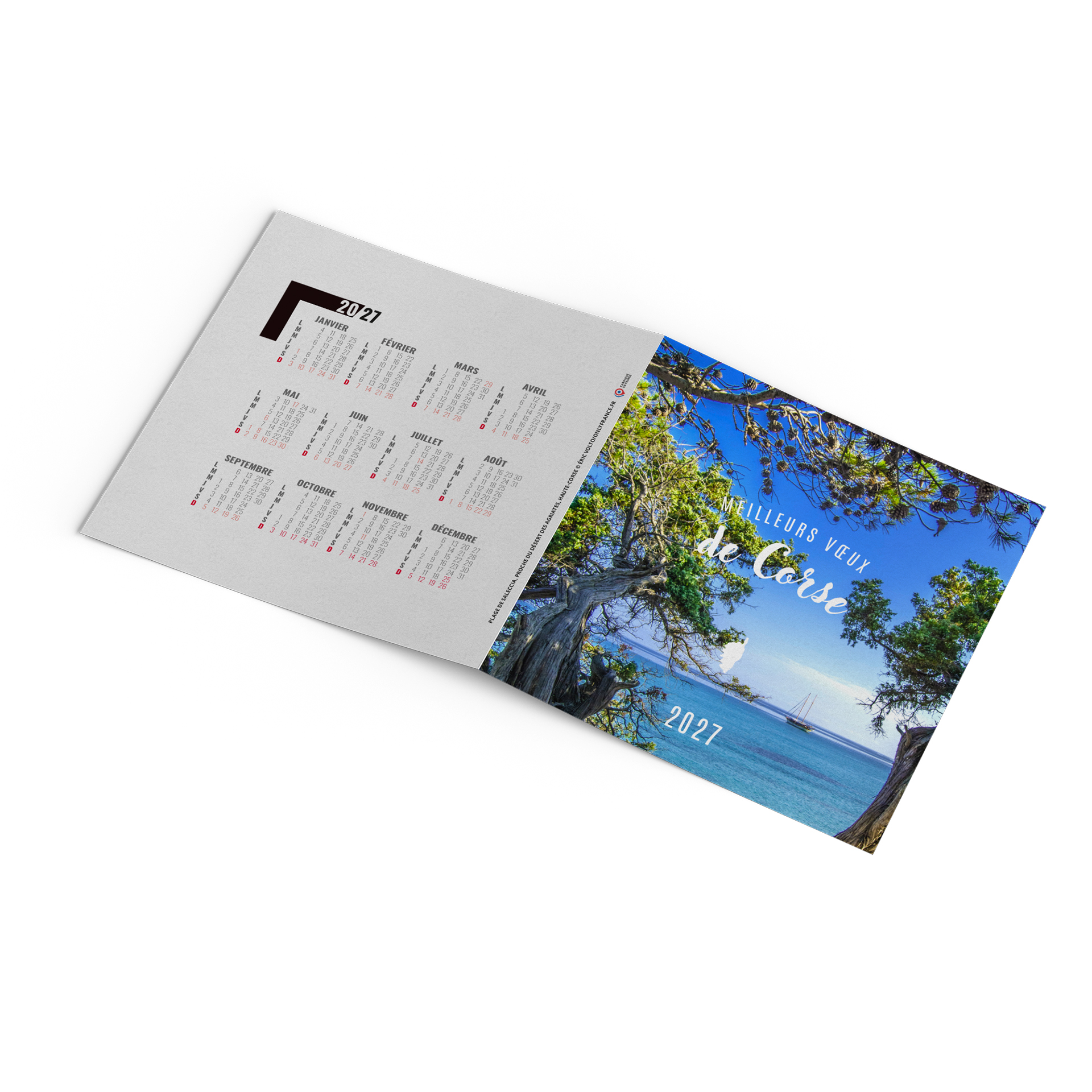 Cap Corse 2027 — calendrier 2027 personnalisé Héricourt