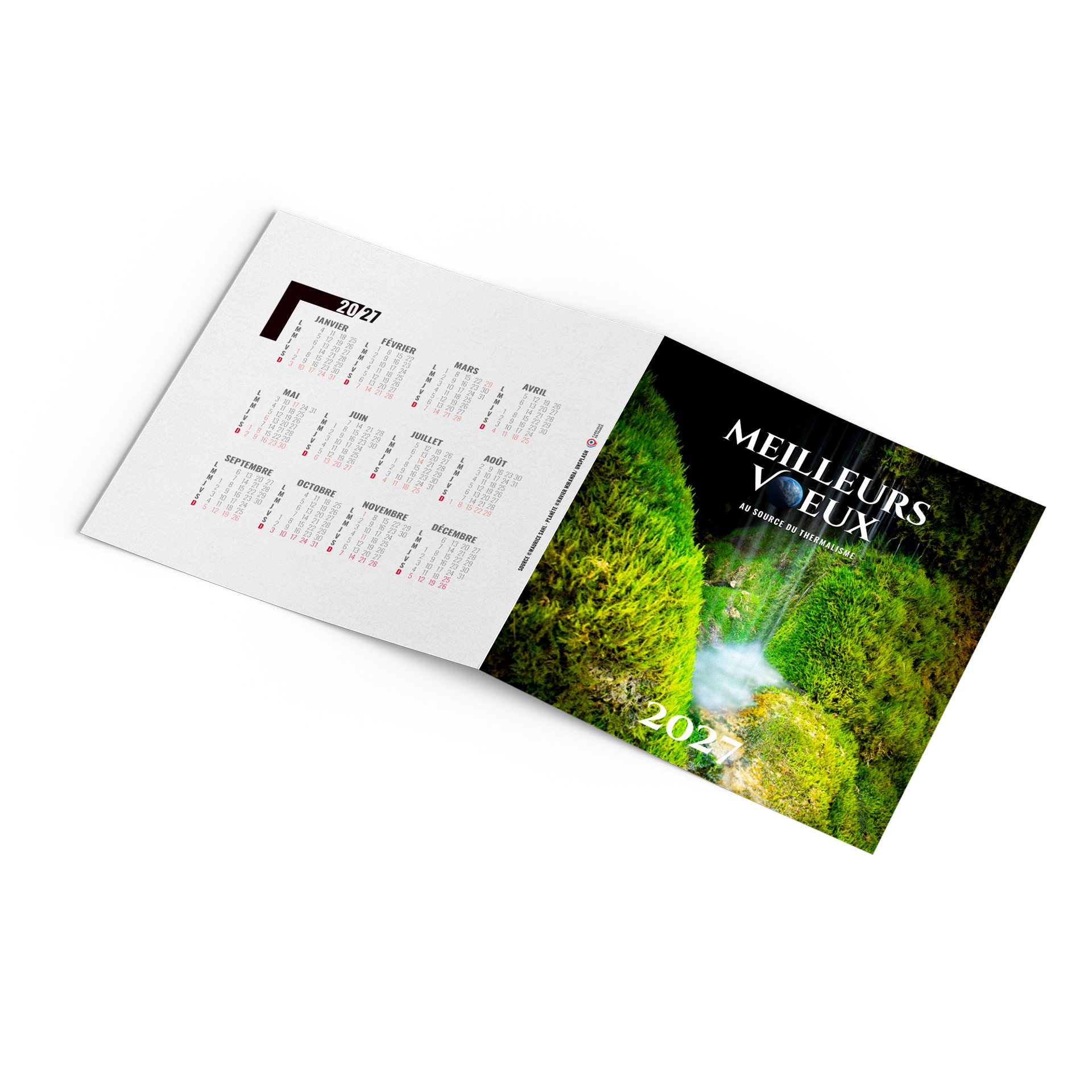 Sources 2027 – Calendrier avec logo - vue 3