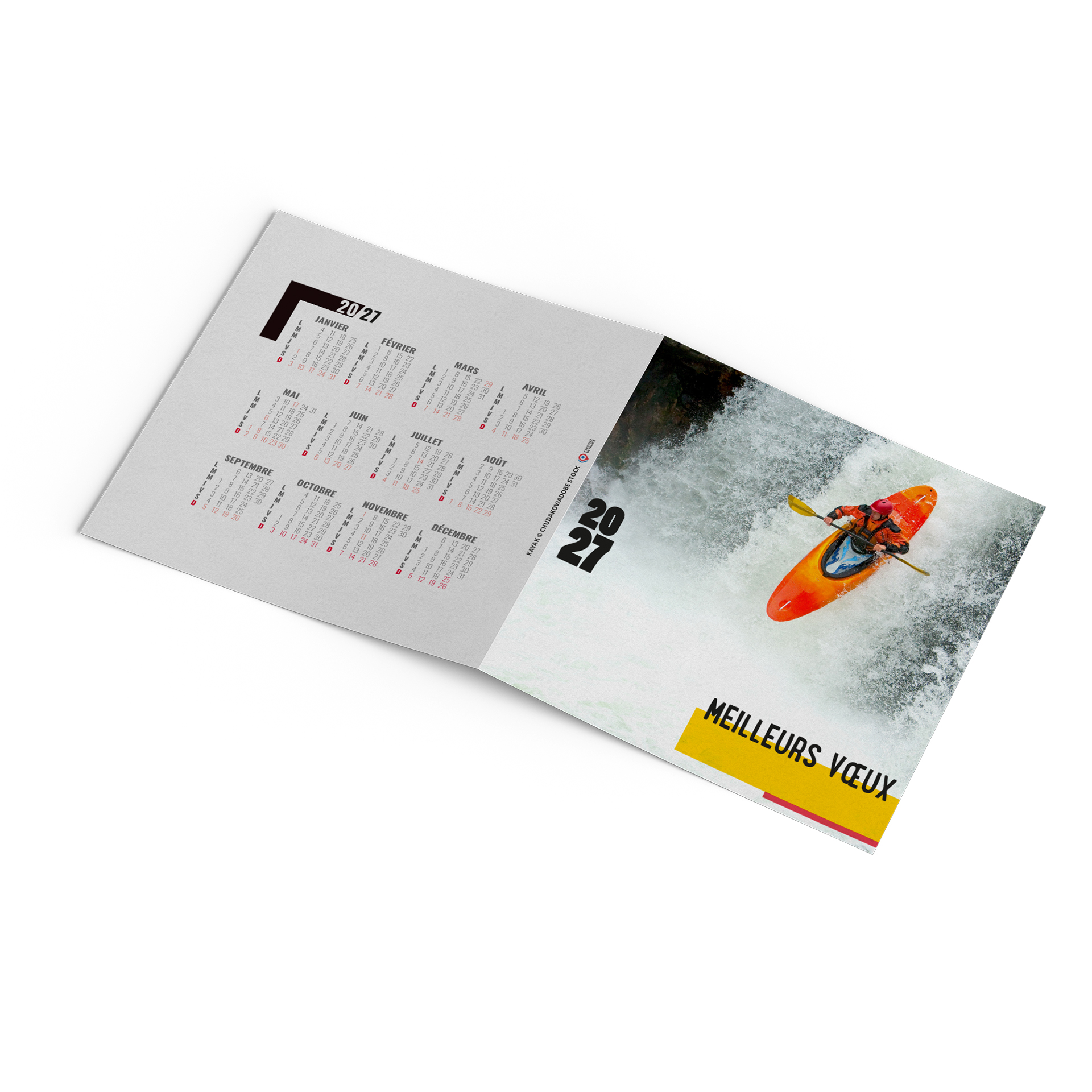 Efforts 2027 – Calendrier avec logo - vue 3