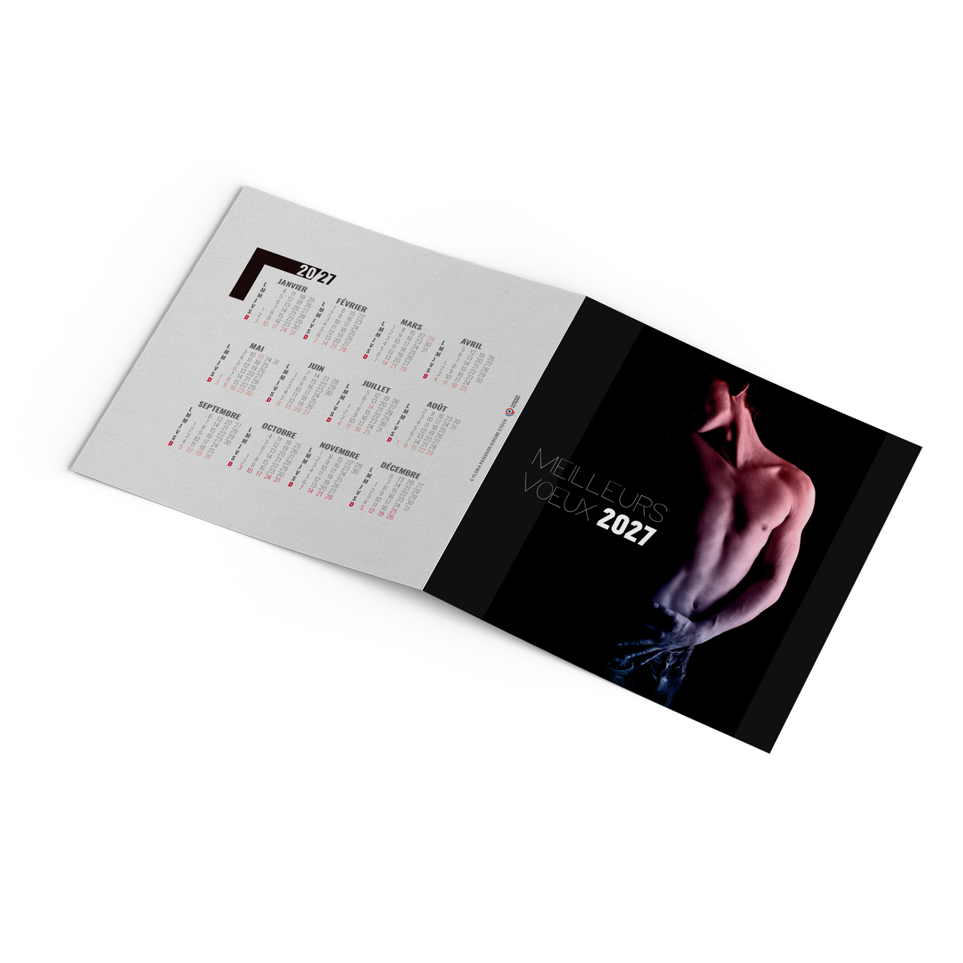 Torse 2027 – Calendrier avec logo - vue 3