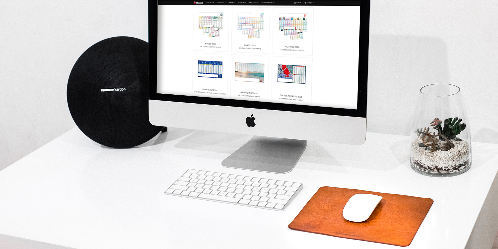 Graphisme calendriers personnalisé entreprise